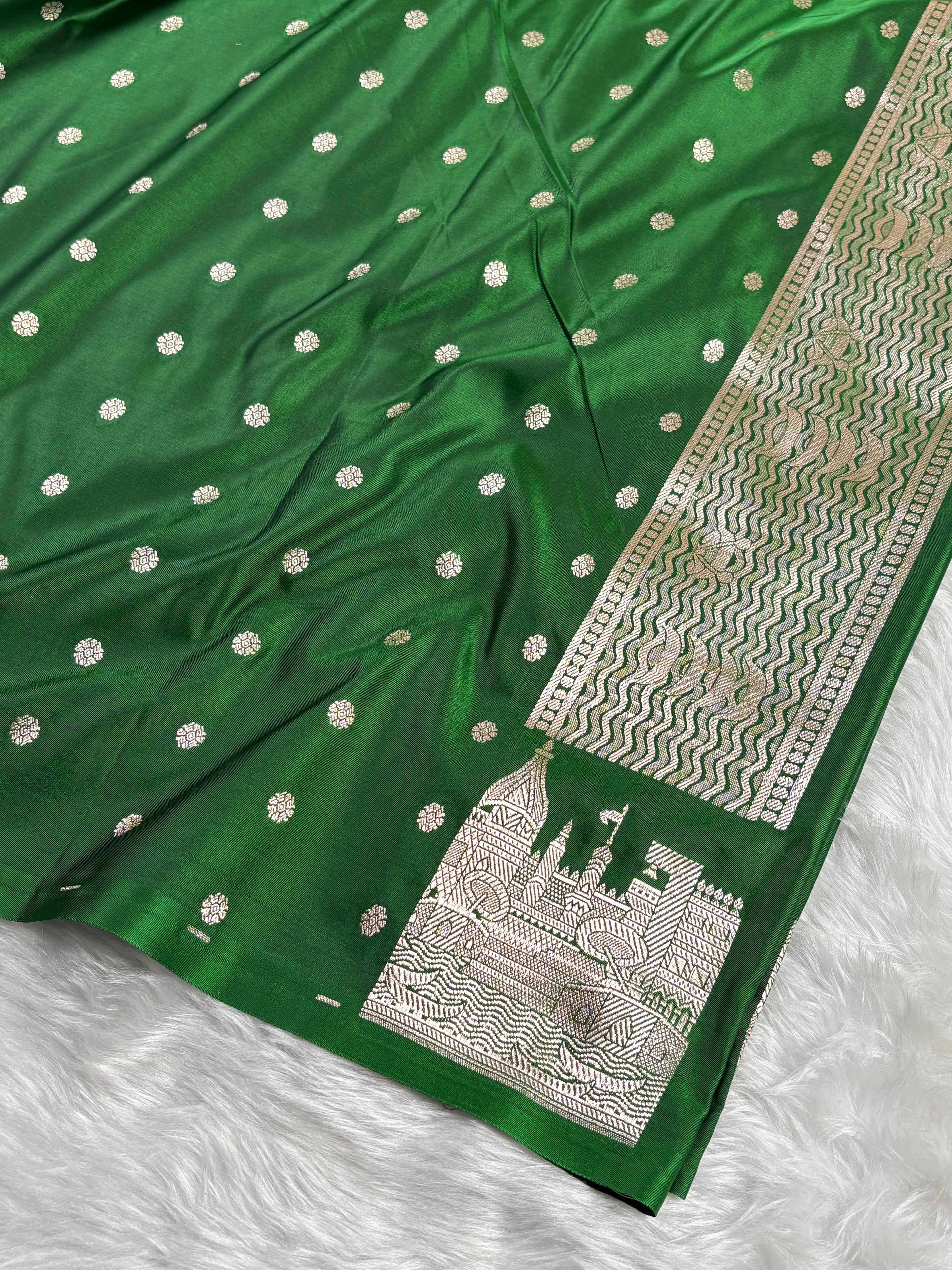 Mashru Katan Banarasi Saree