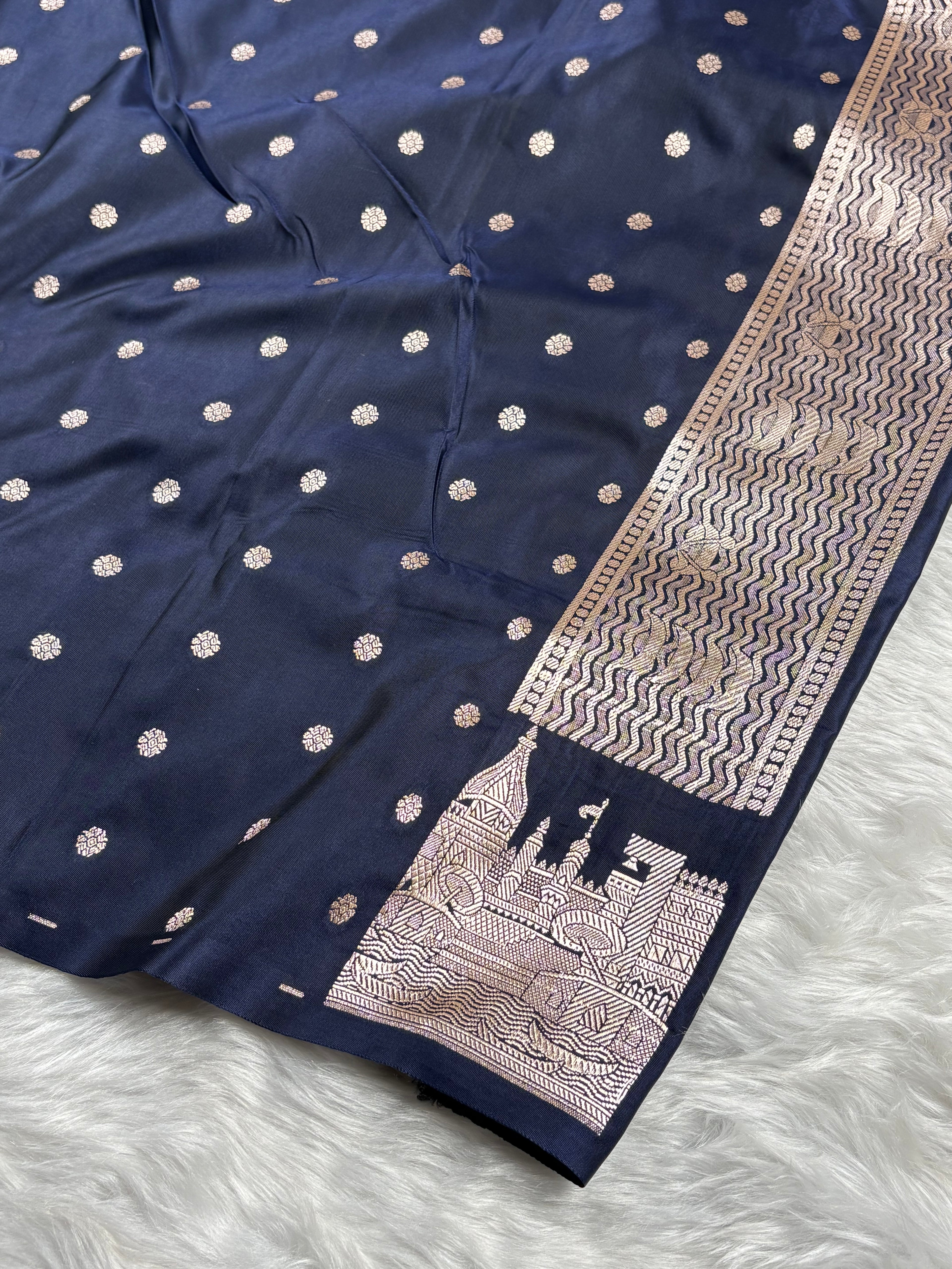Mashru Katan Banarasi Saree