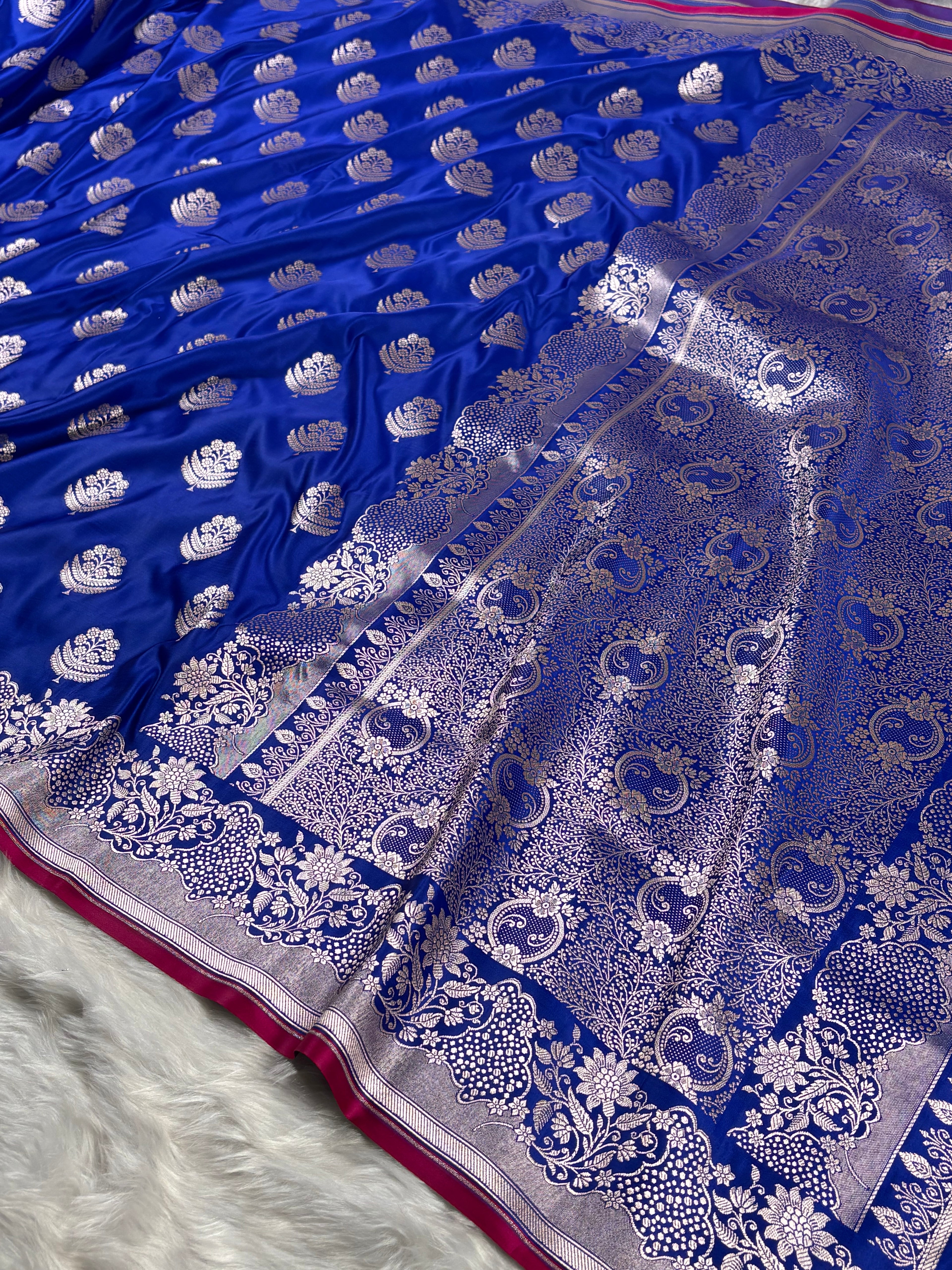 Mashru katan Banarasi Saree