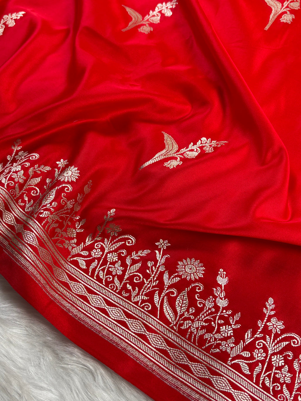 Mashru Katan Banarasi Saree