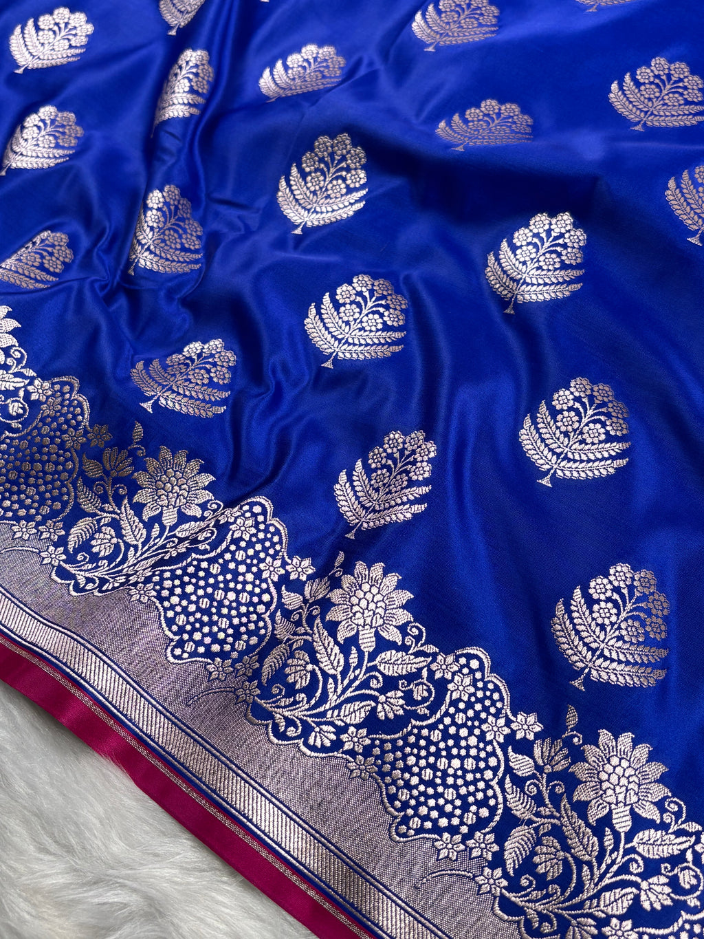 Mashru katan Banarasi Saree