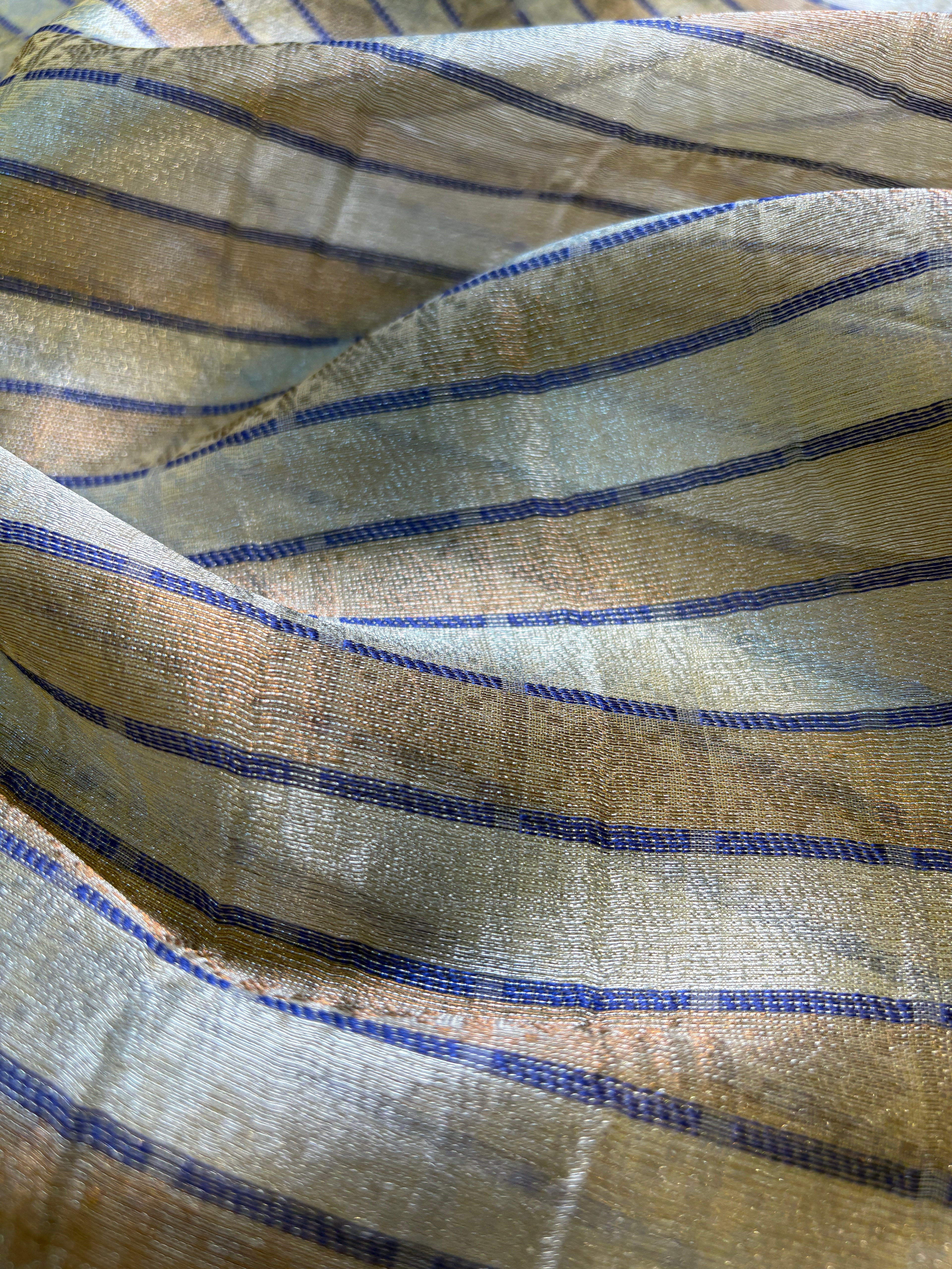 Contrast Banarasi Fancy Tissue Silk Saree