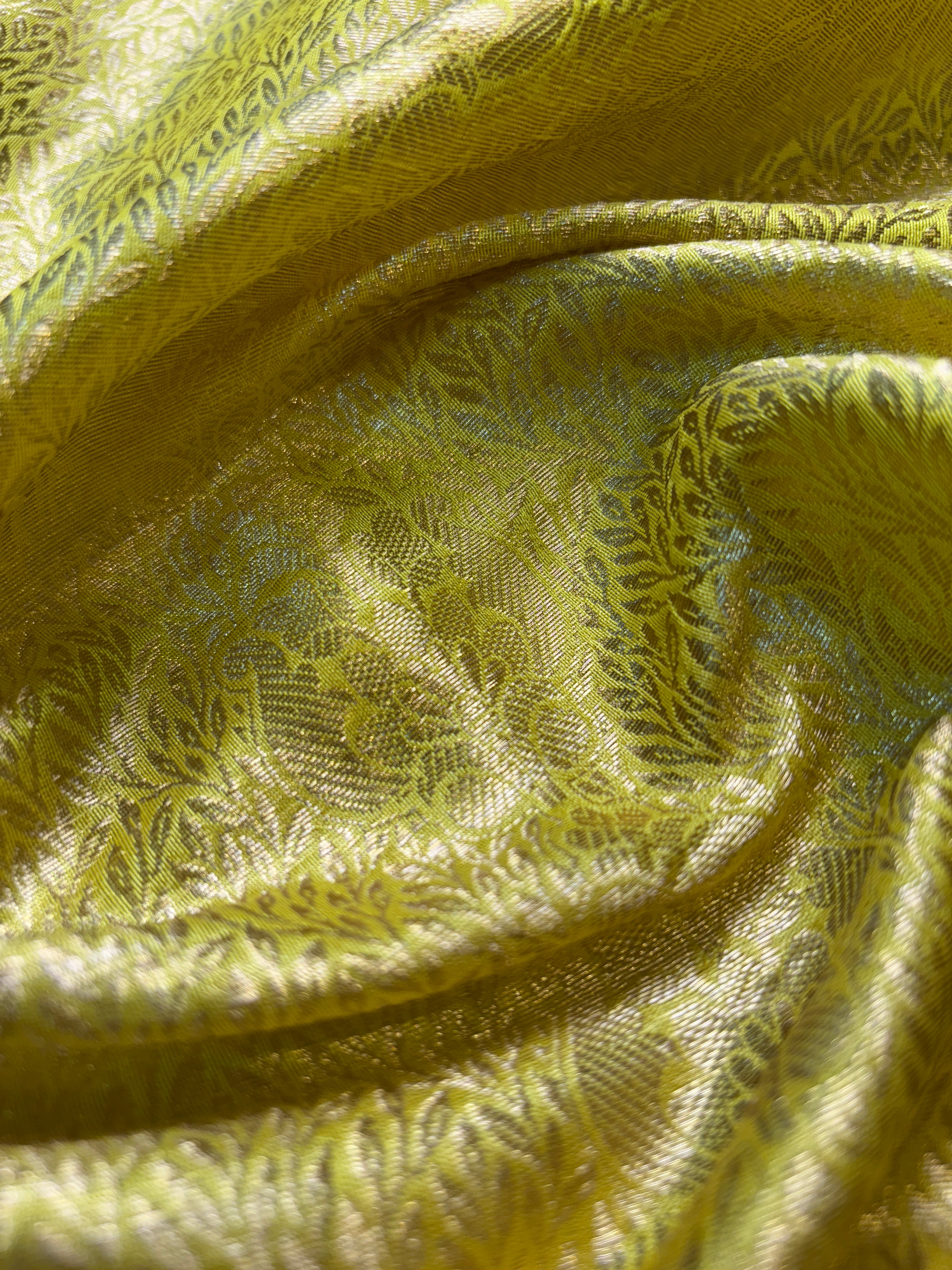 Contrast Banarasi Fancy Katan Brocade Saree