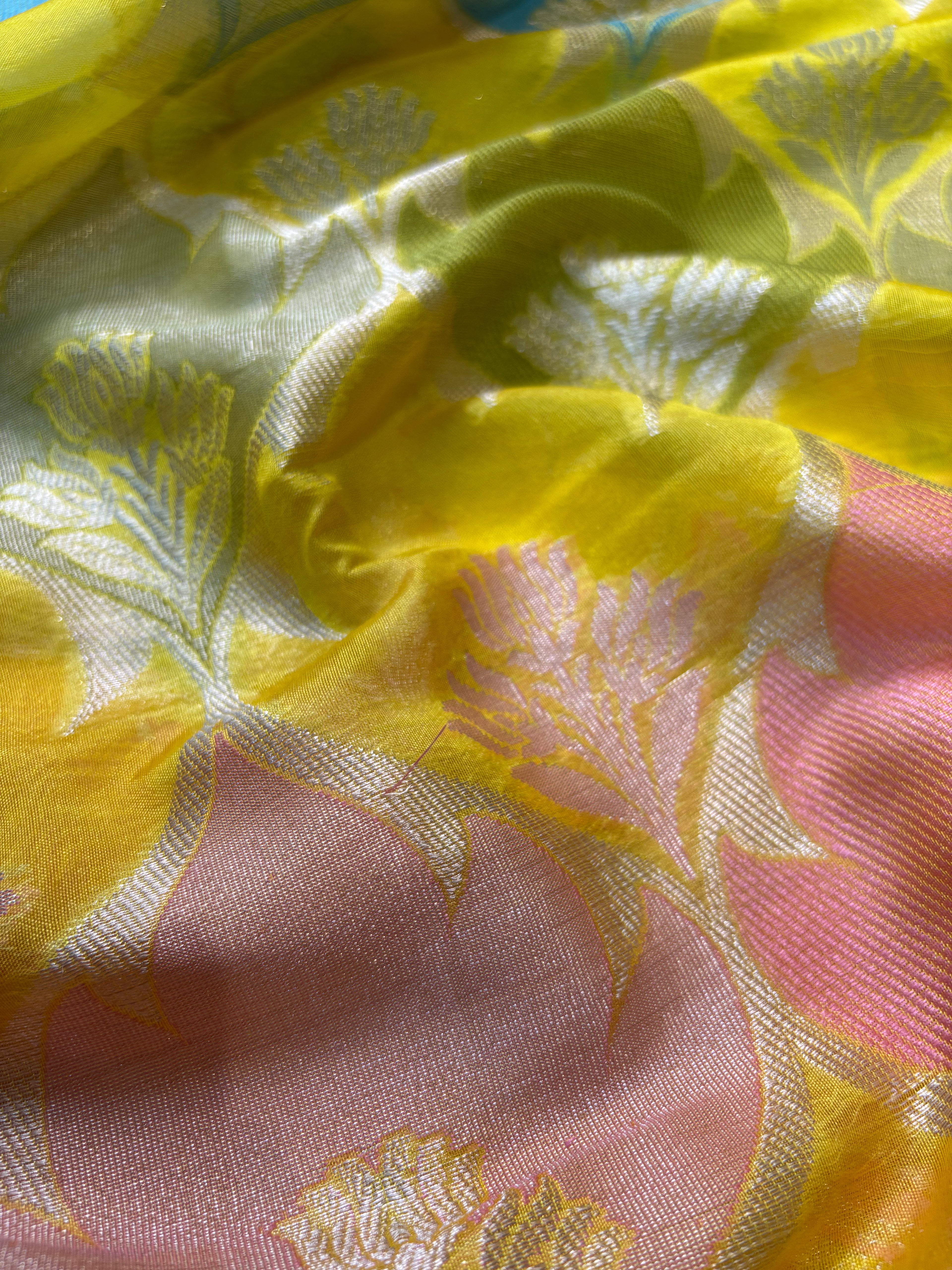 Rangkat Banarasi Tissue Silk Saree