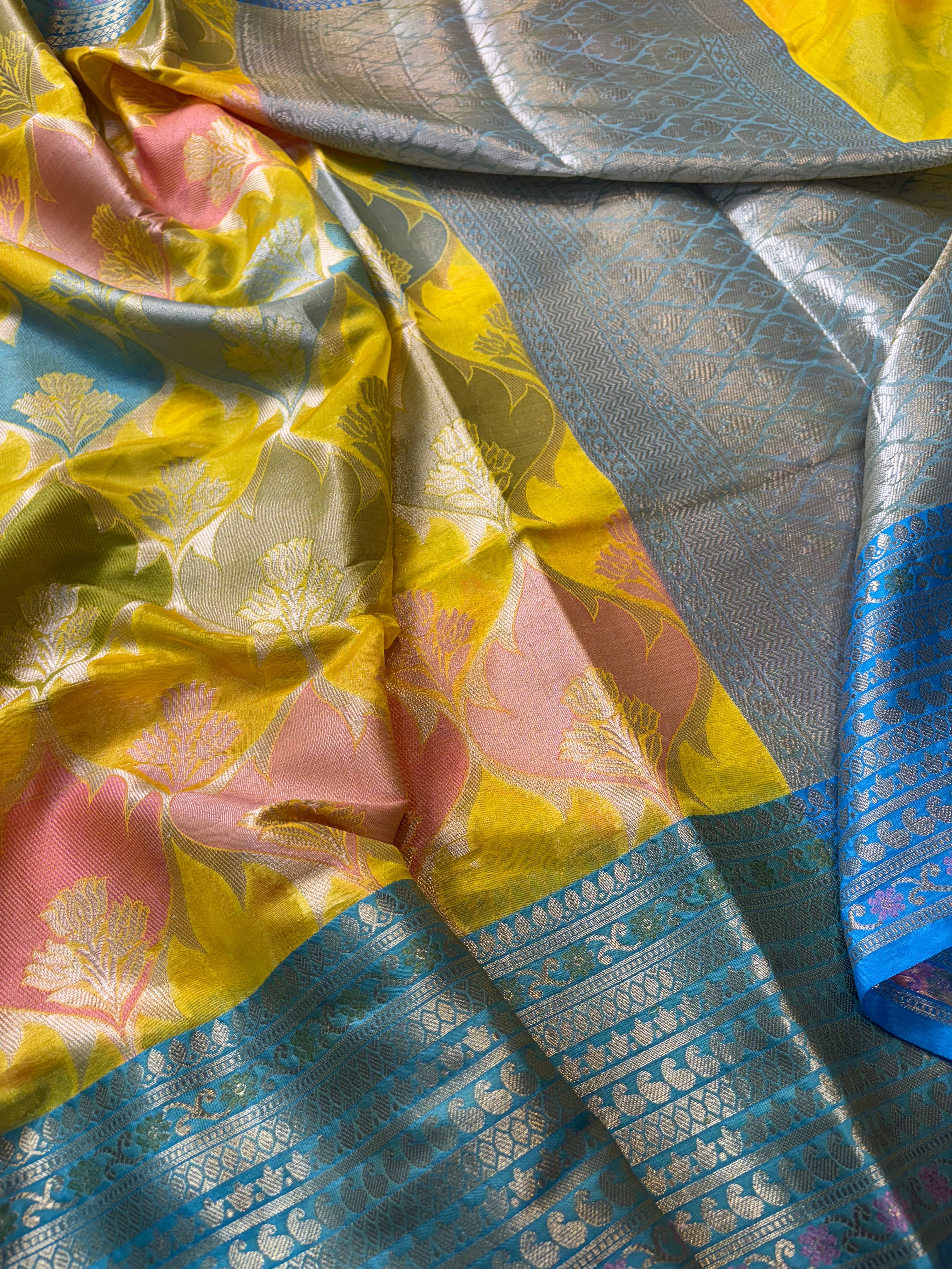 Rangkat Banarasi Tissue Silk Saree