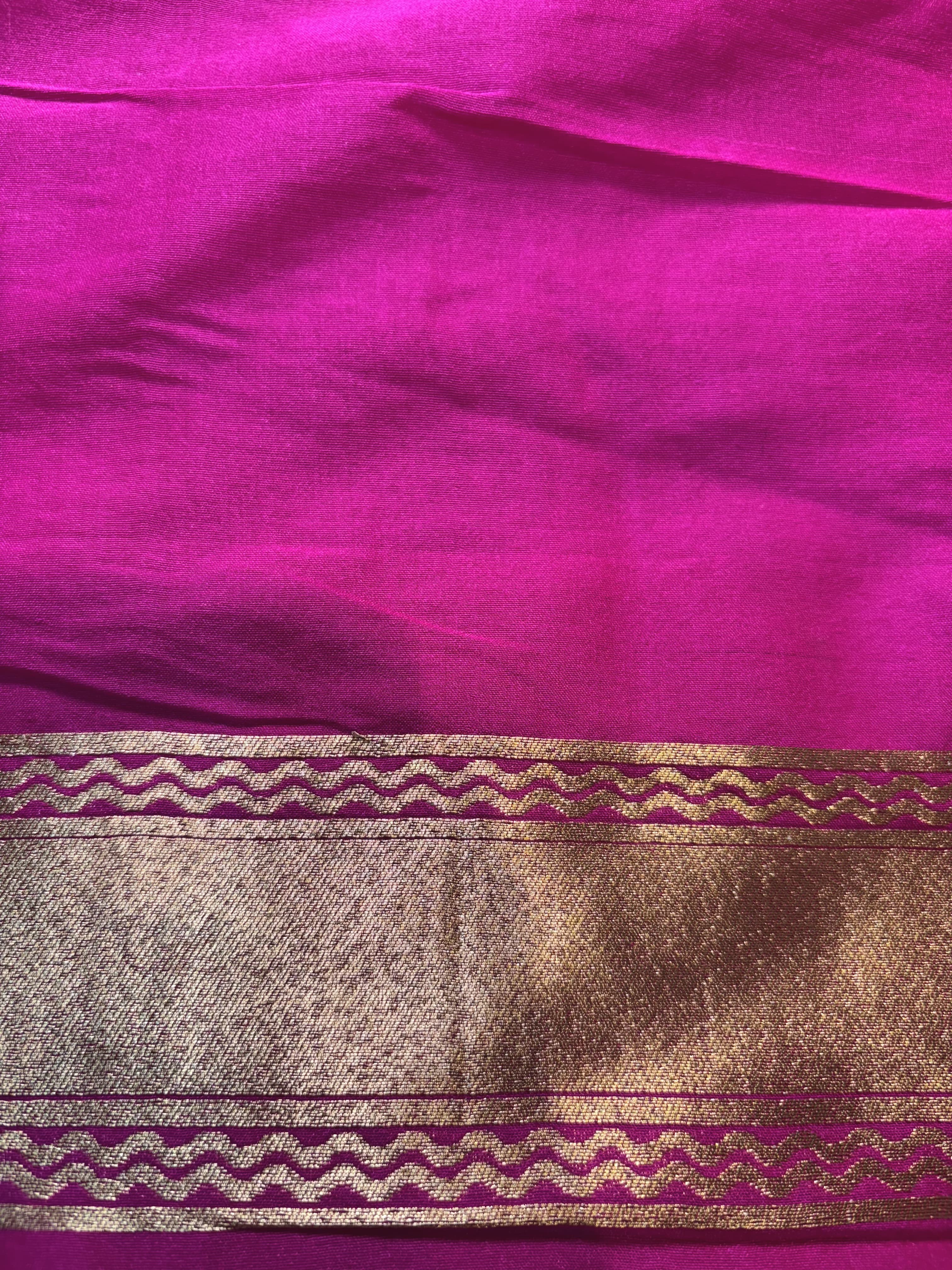 Lilac Banarasi Fancy Mashru Katan Saree
