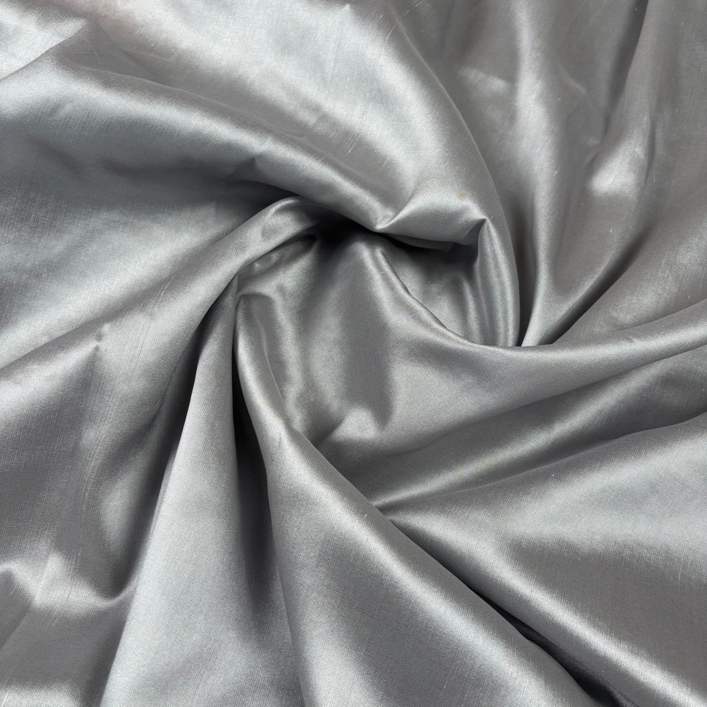 Grey Banarasi Softy Organza Silk Saree