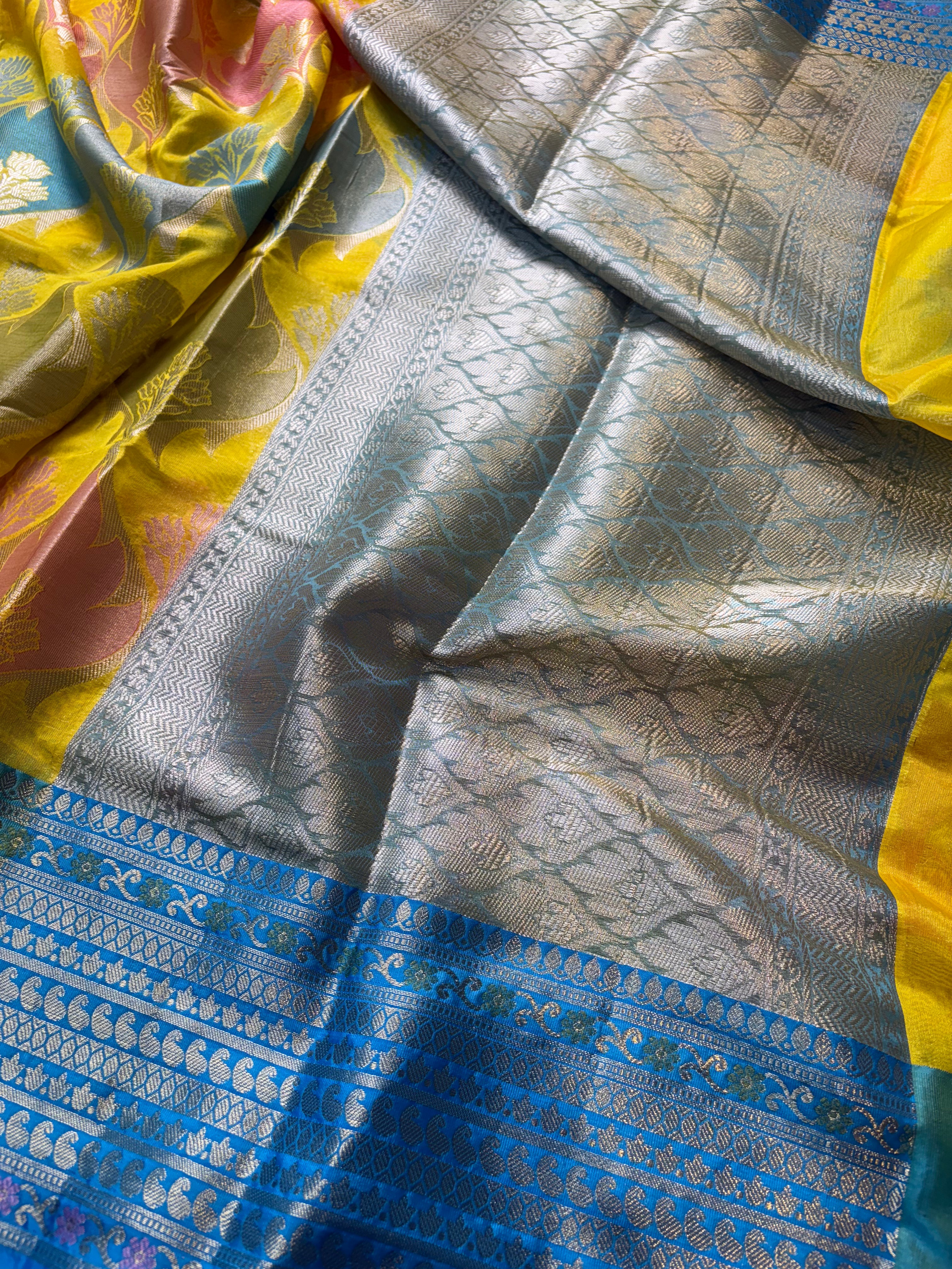 Rangkat Banarasi Tissue Silk Saree