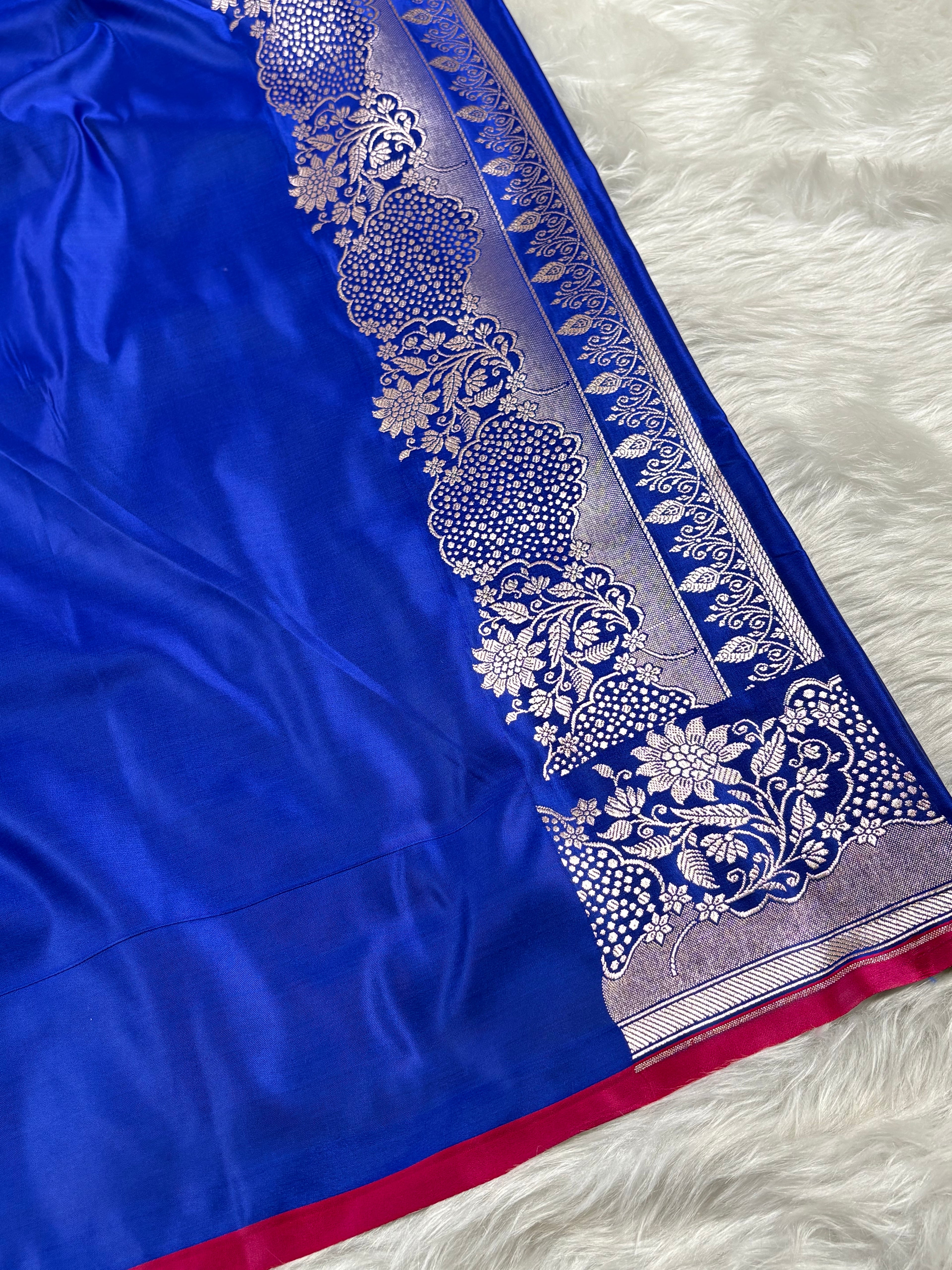 Mashru katan Banarasi Saree