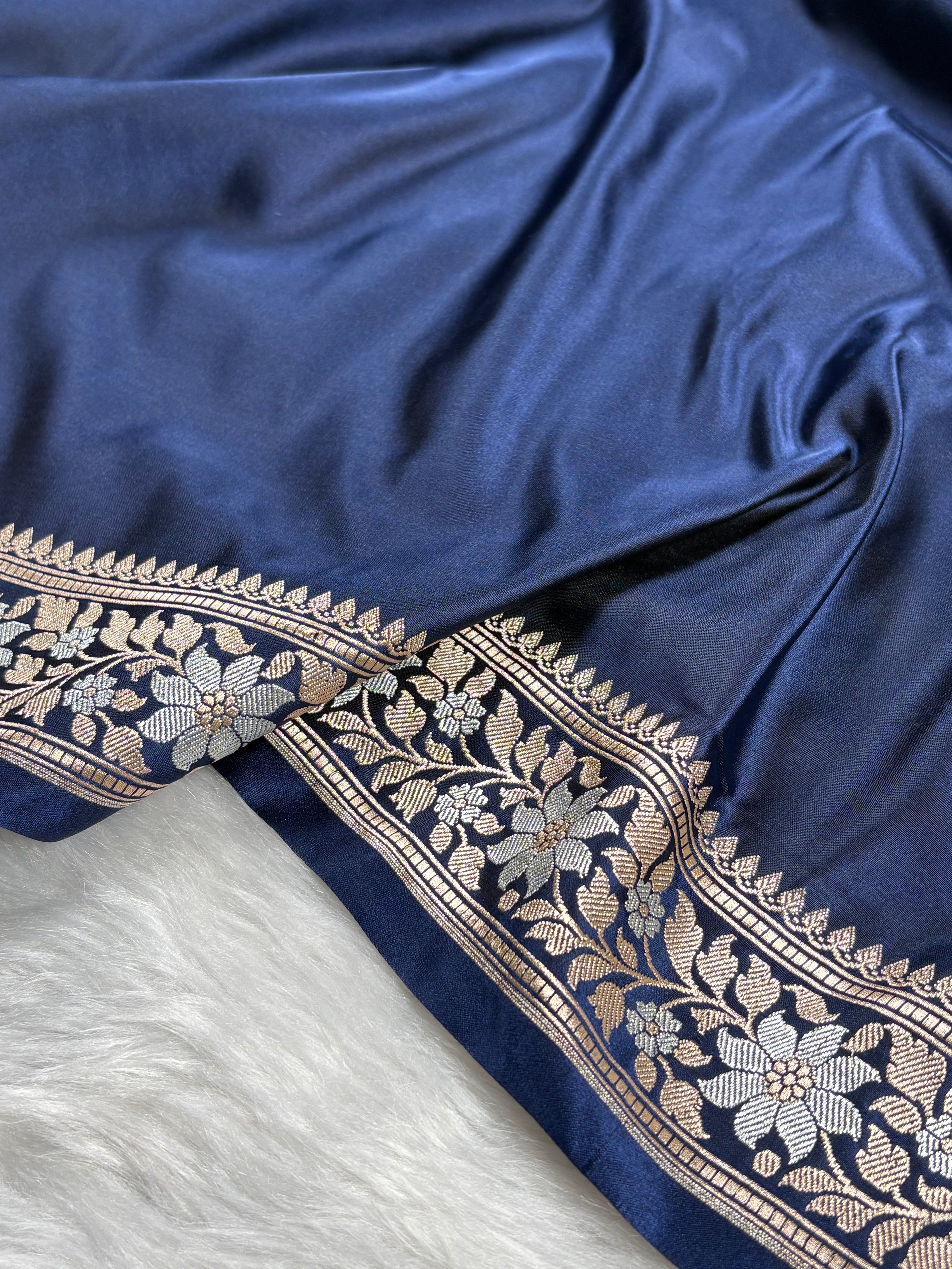 Mashru Katan Banarasi Saree