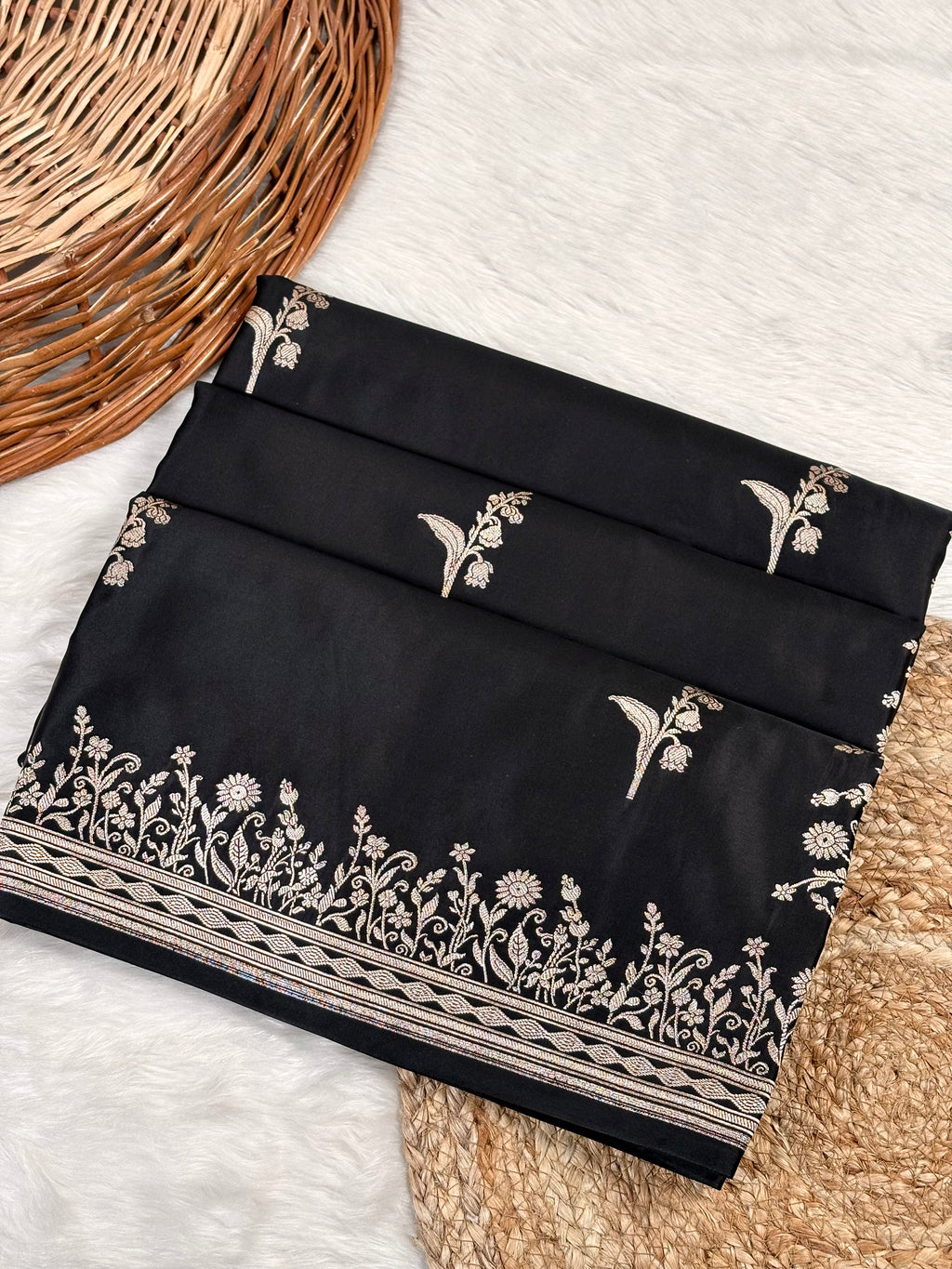 Mashru Katan Banarasi saree