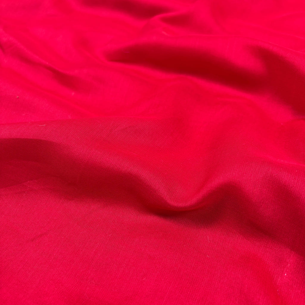 Red Banarasi Katan Silk Saree
