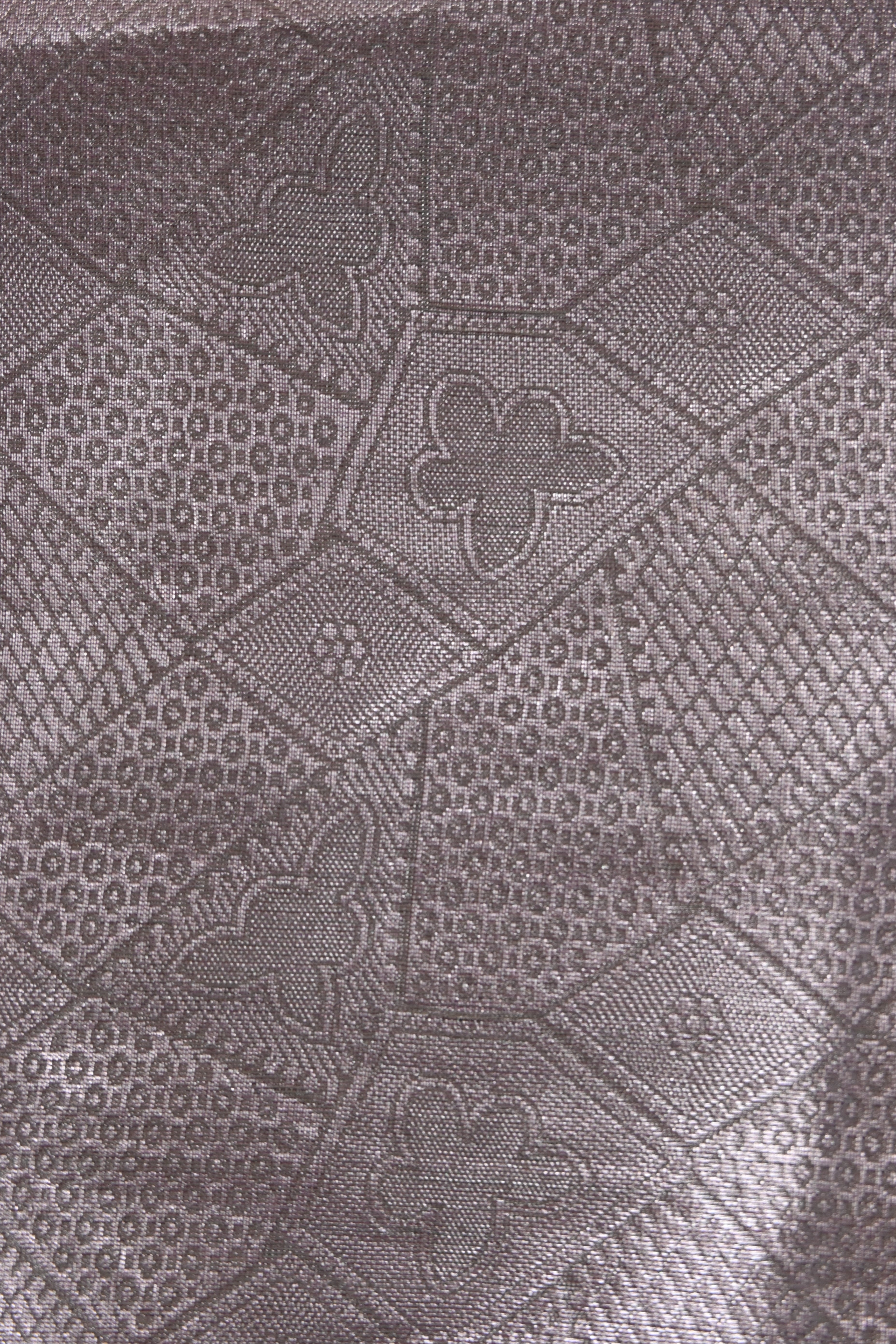 Baby Lilac Pure Banarasi Molten Tissue Silk Saree