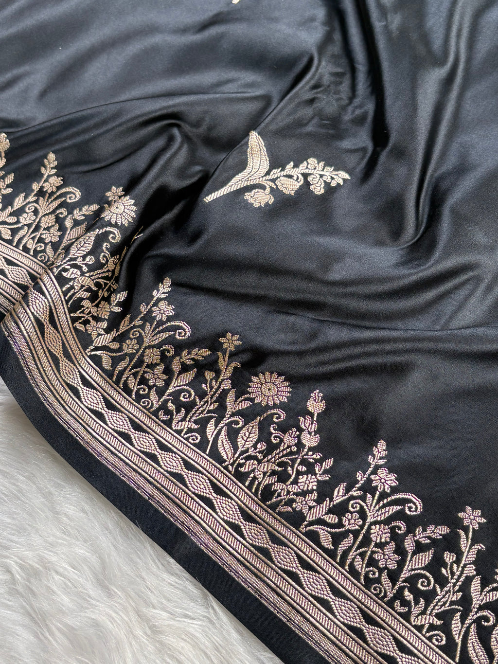 Mashru Katan Banarasi saree