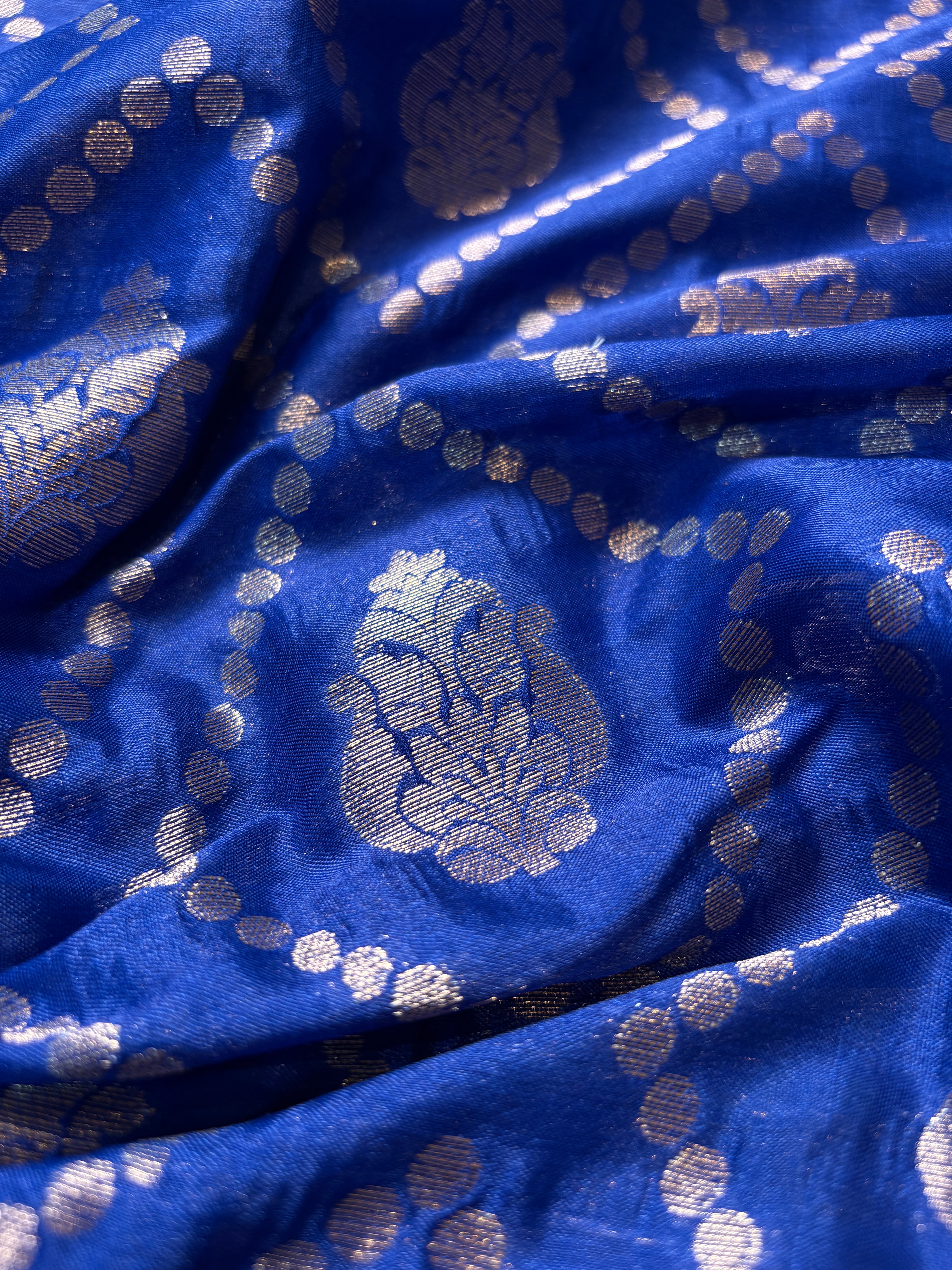 Contrast Banarasi Fancy Katan Saree
