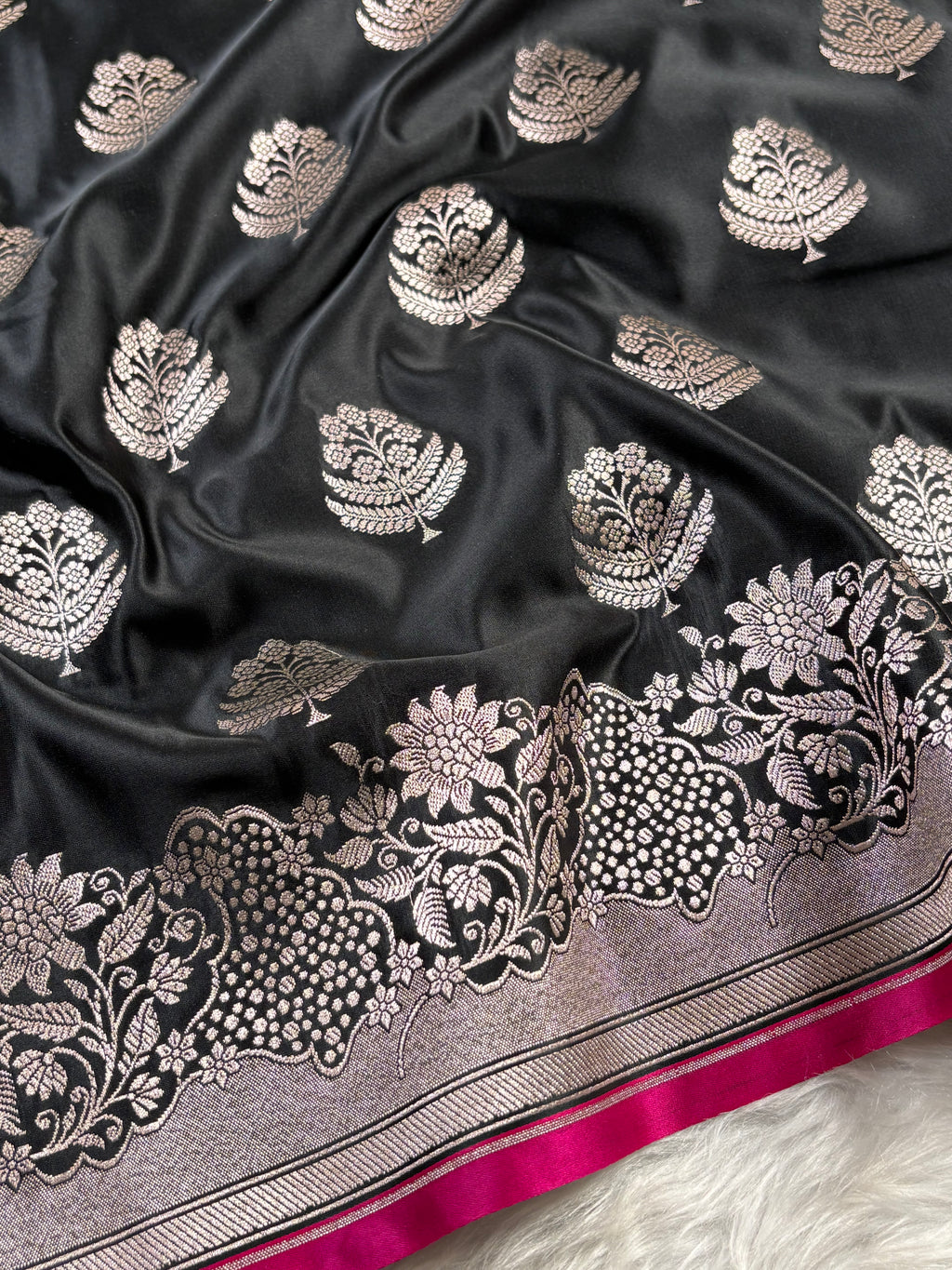 Mashru Katan Banarasi Saree
