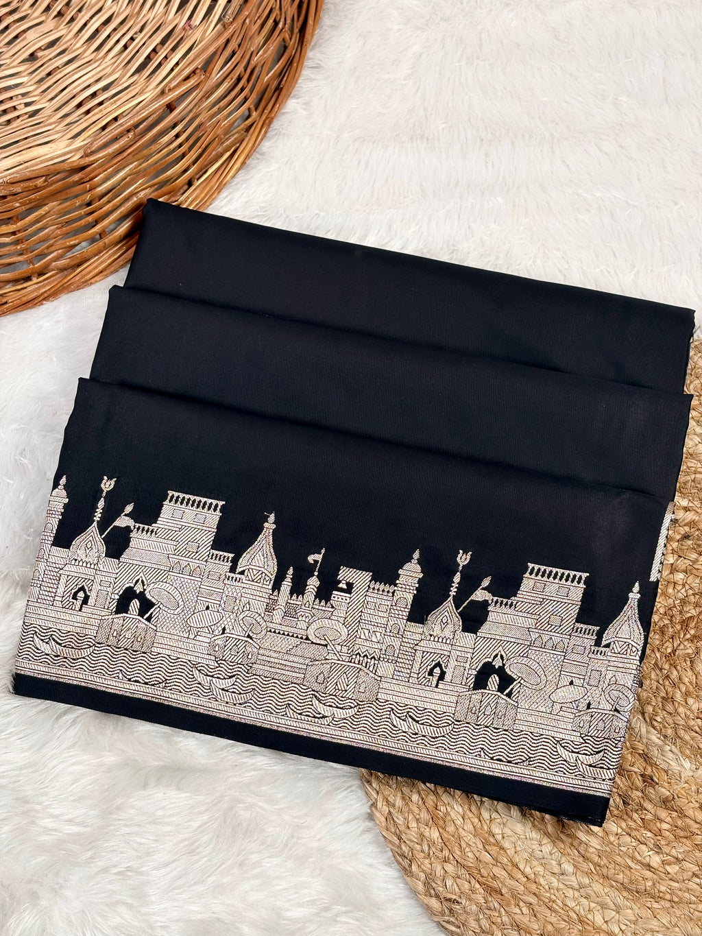 Mashru Katan Banarasi Saree