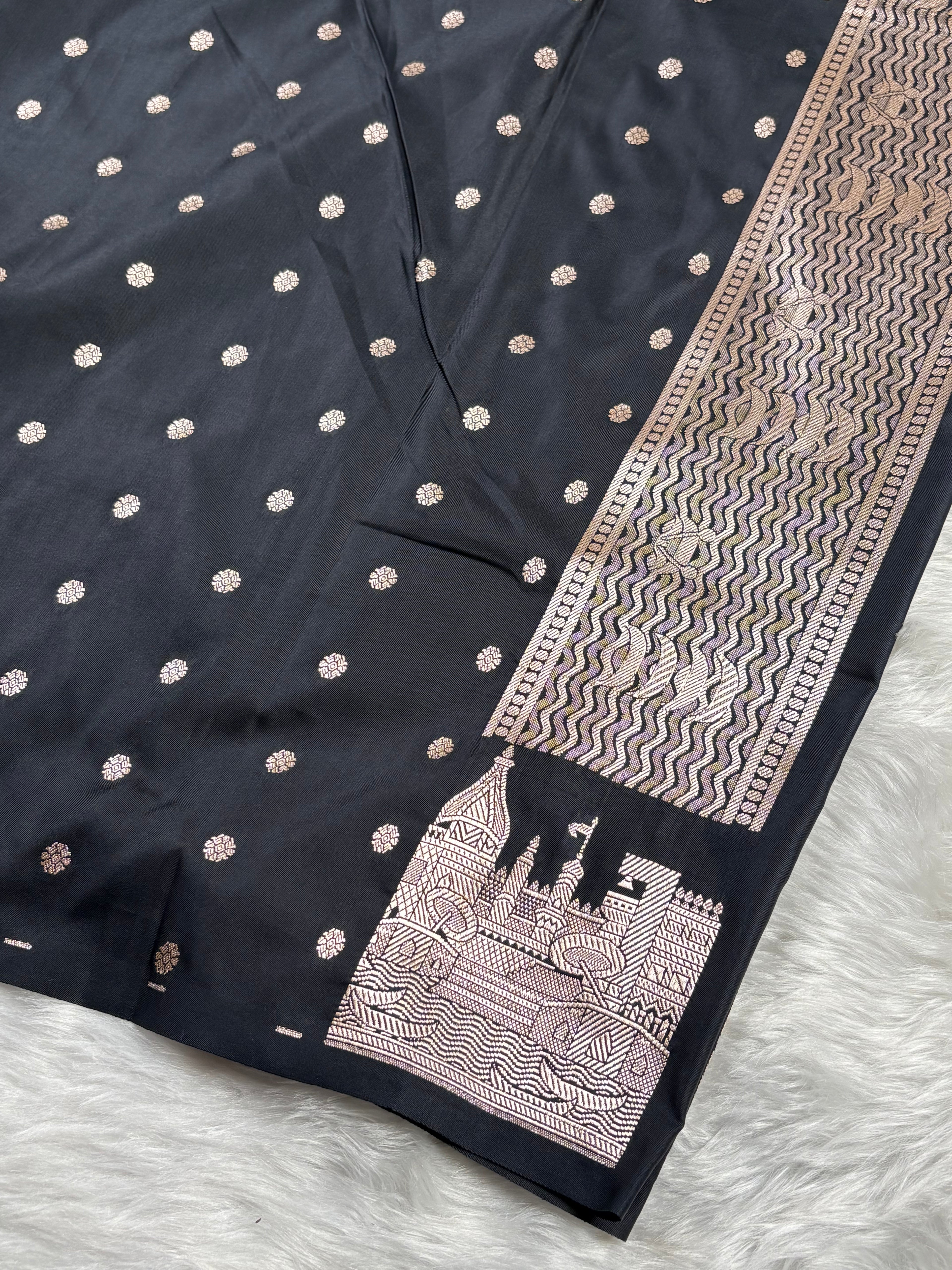 Mashru Katan Banarasi Saree