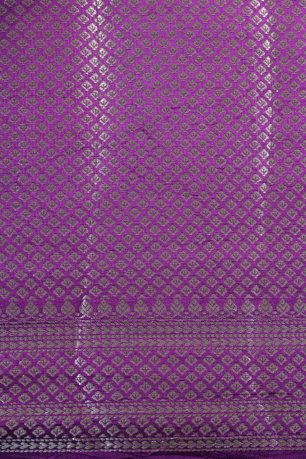 Blue Pure Banarasi Katan Silk Saree