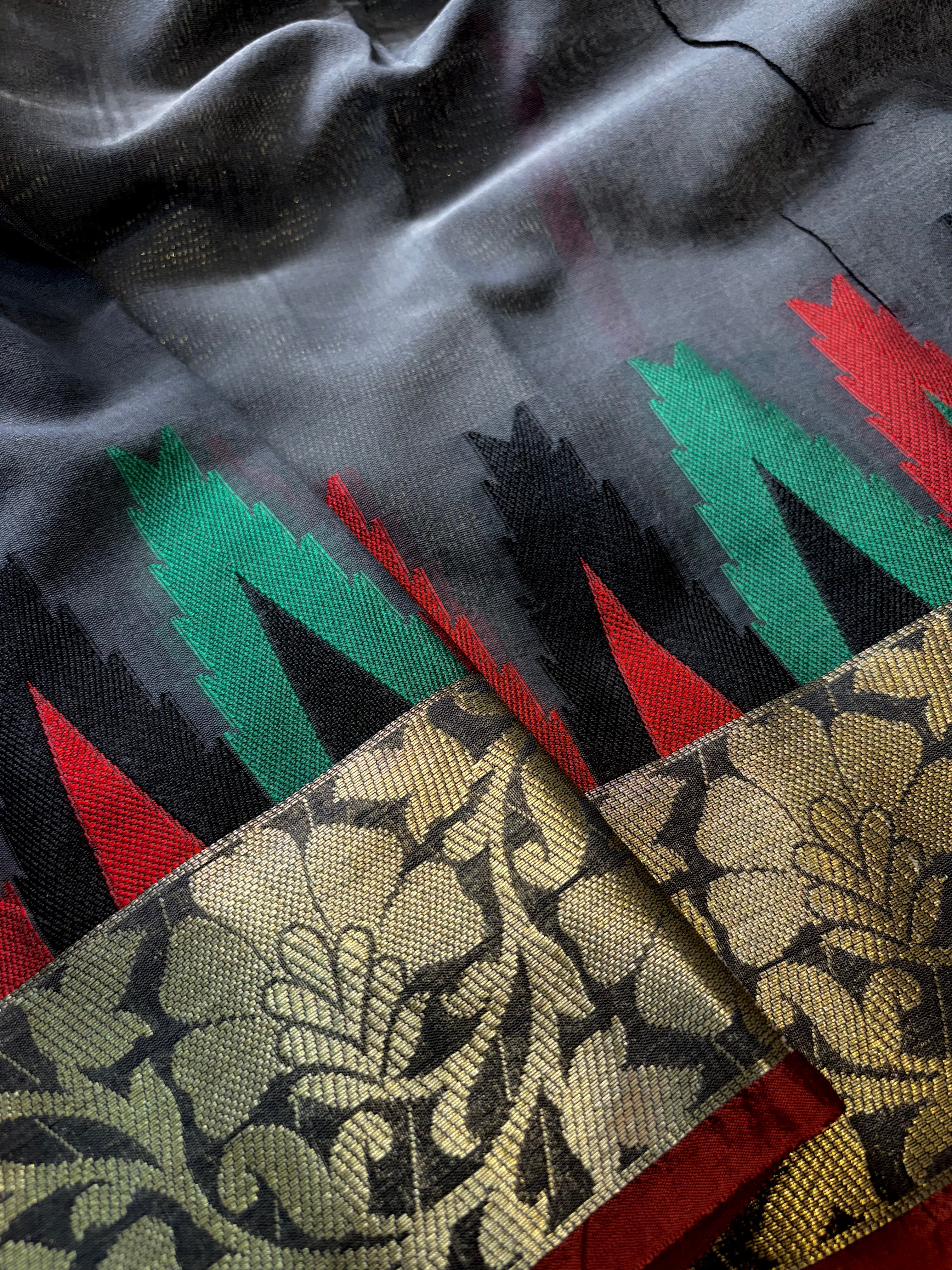 Beige Banarasi Fancy Matka Saree