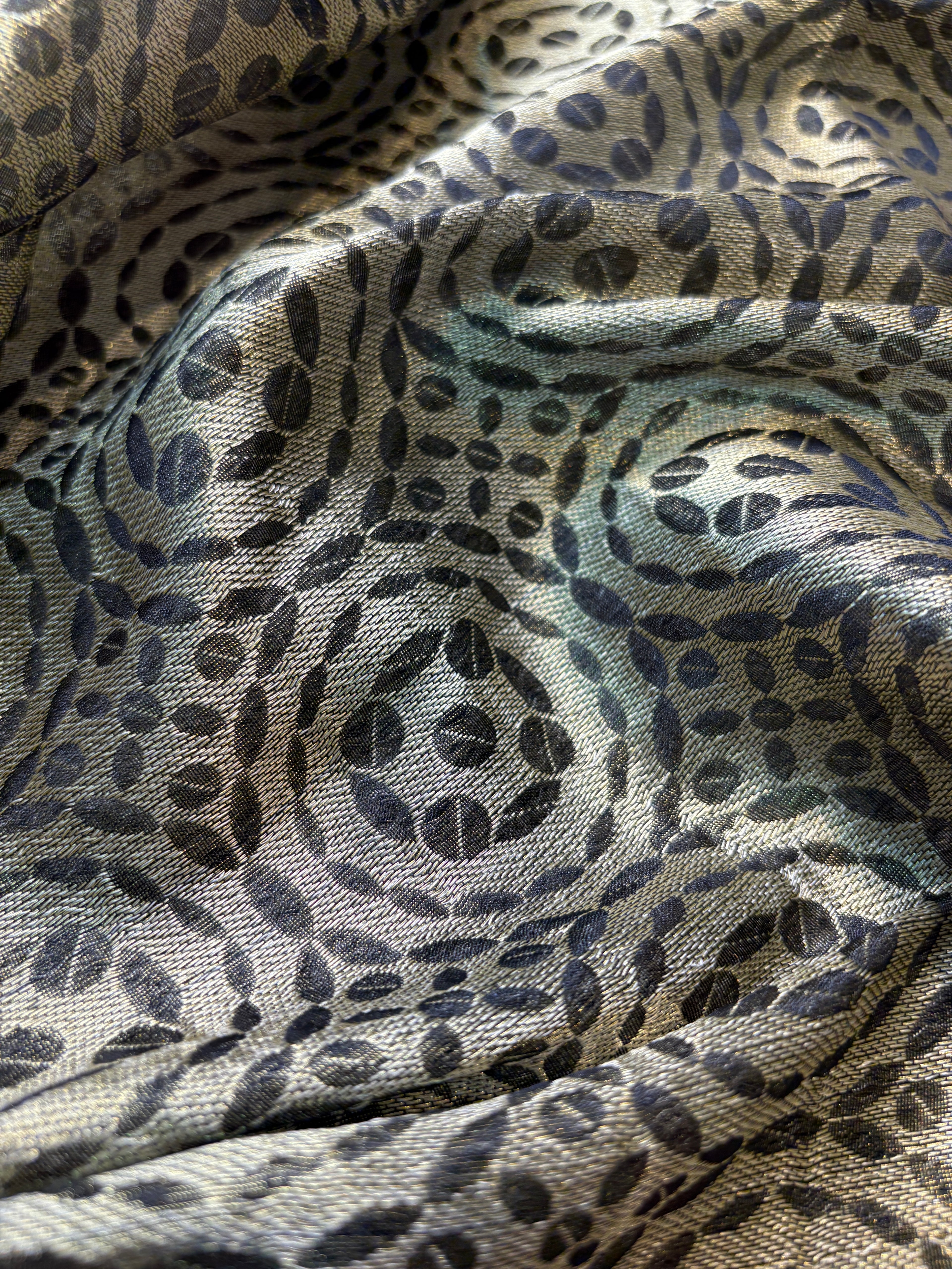 Contrast Banarasi Katan Brocade Silk Saree