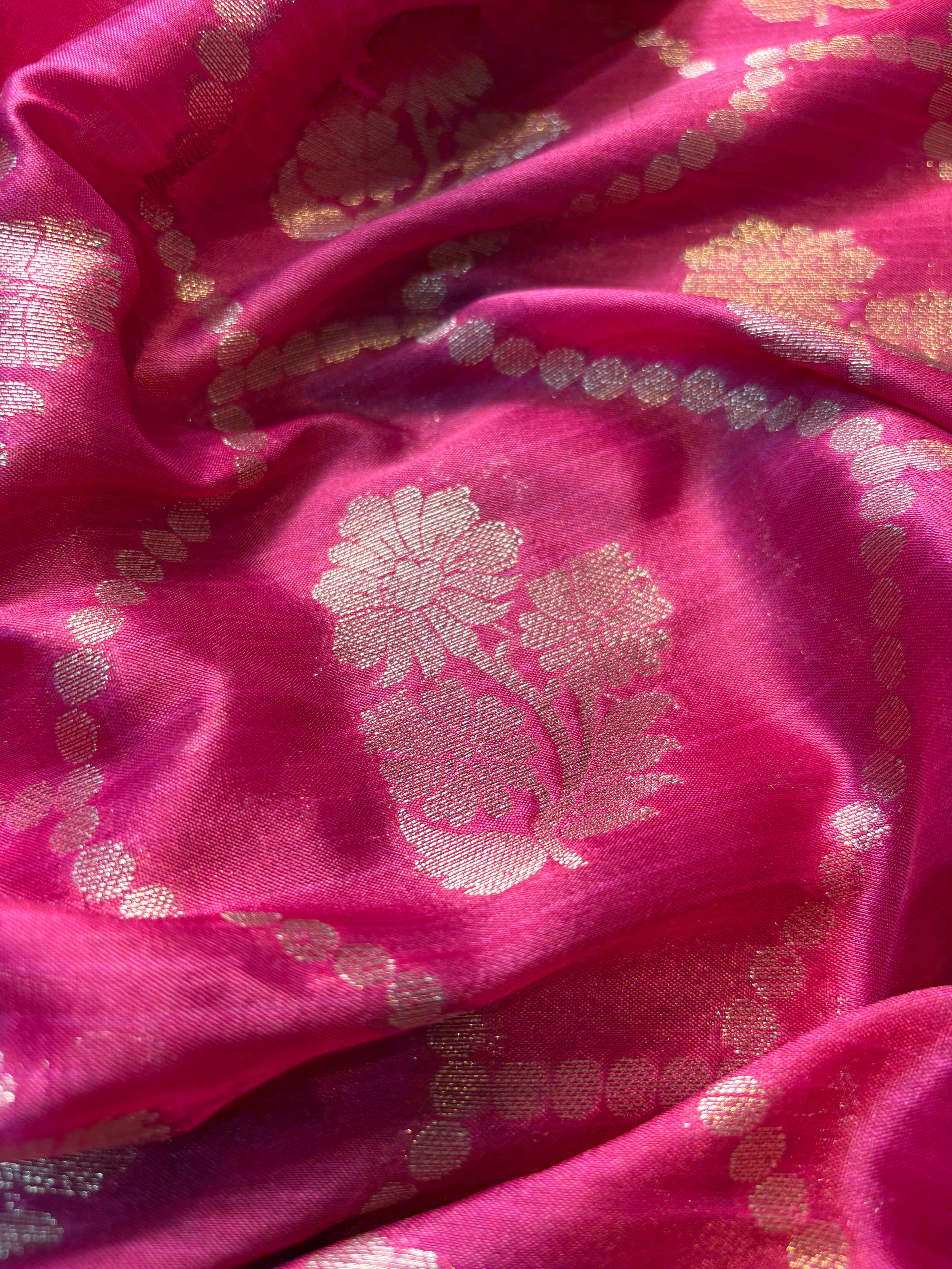 Contrast Banarasi Fancy Katan Saree