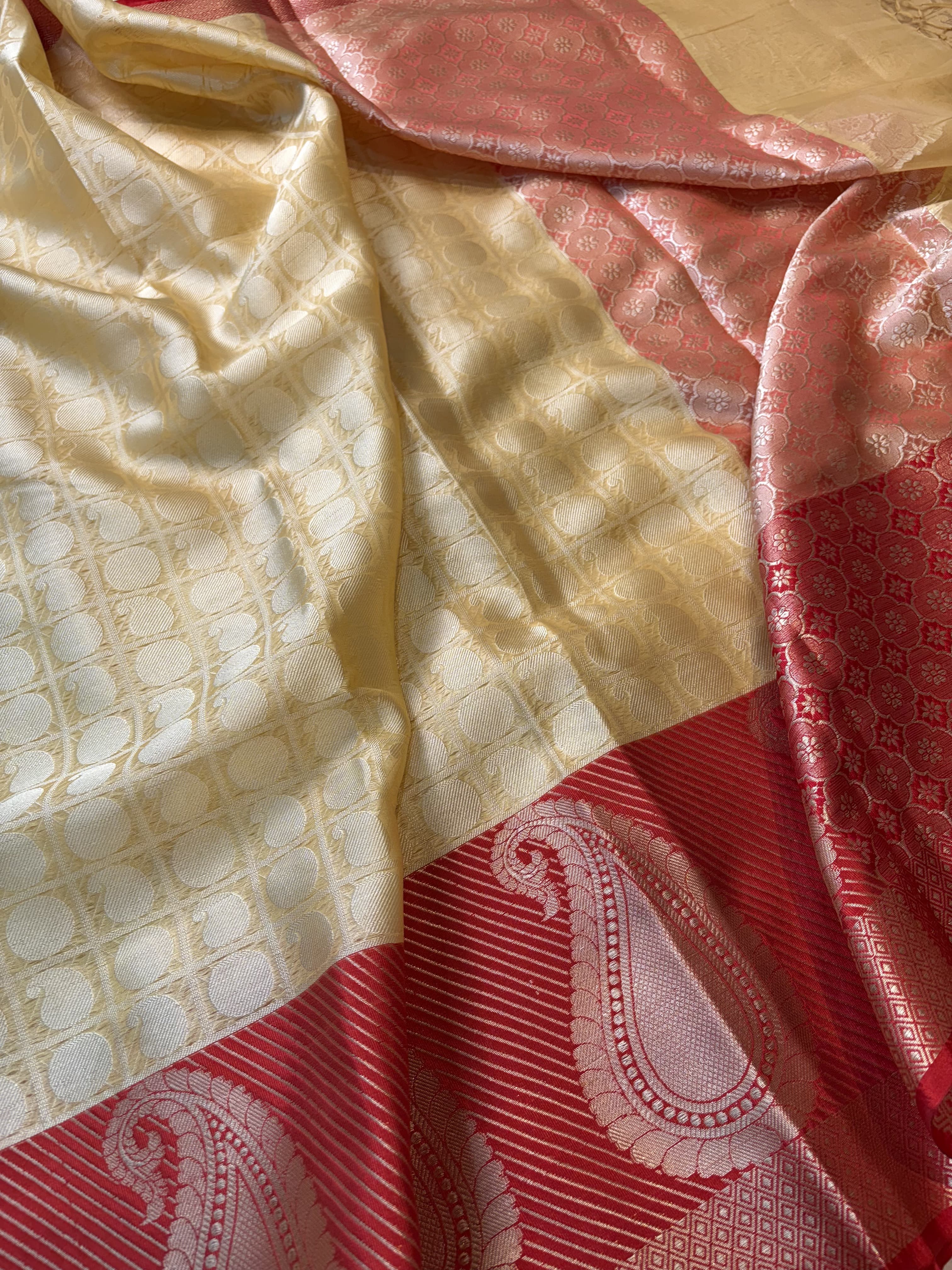 Contrast Banarasi Fancy Katan Tanchui Saree