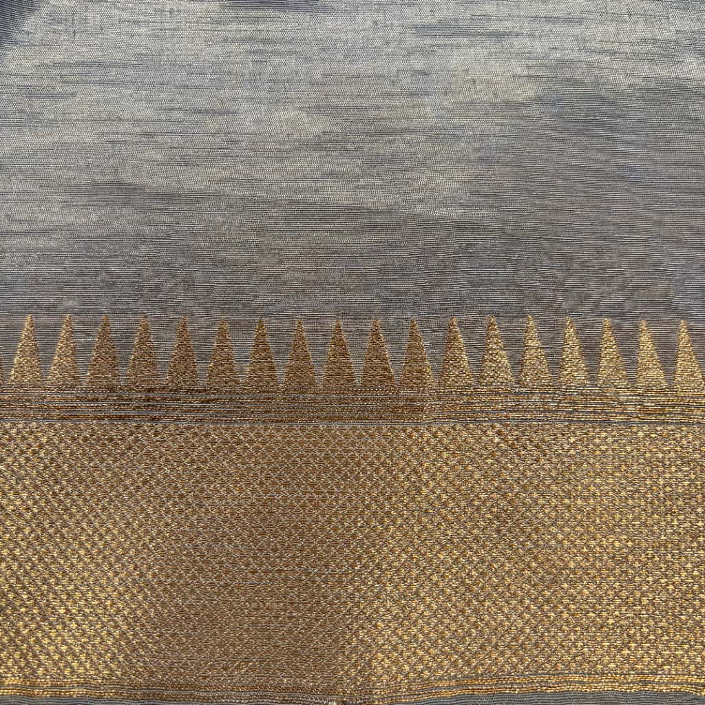 Purple Banarasi Ghicha Silk Saree