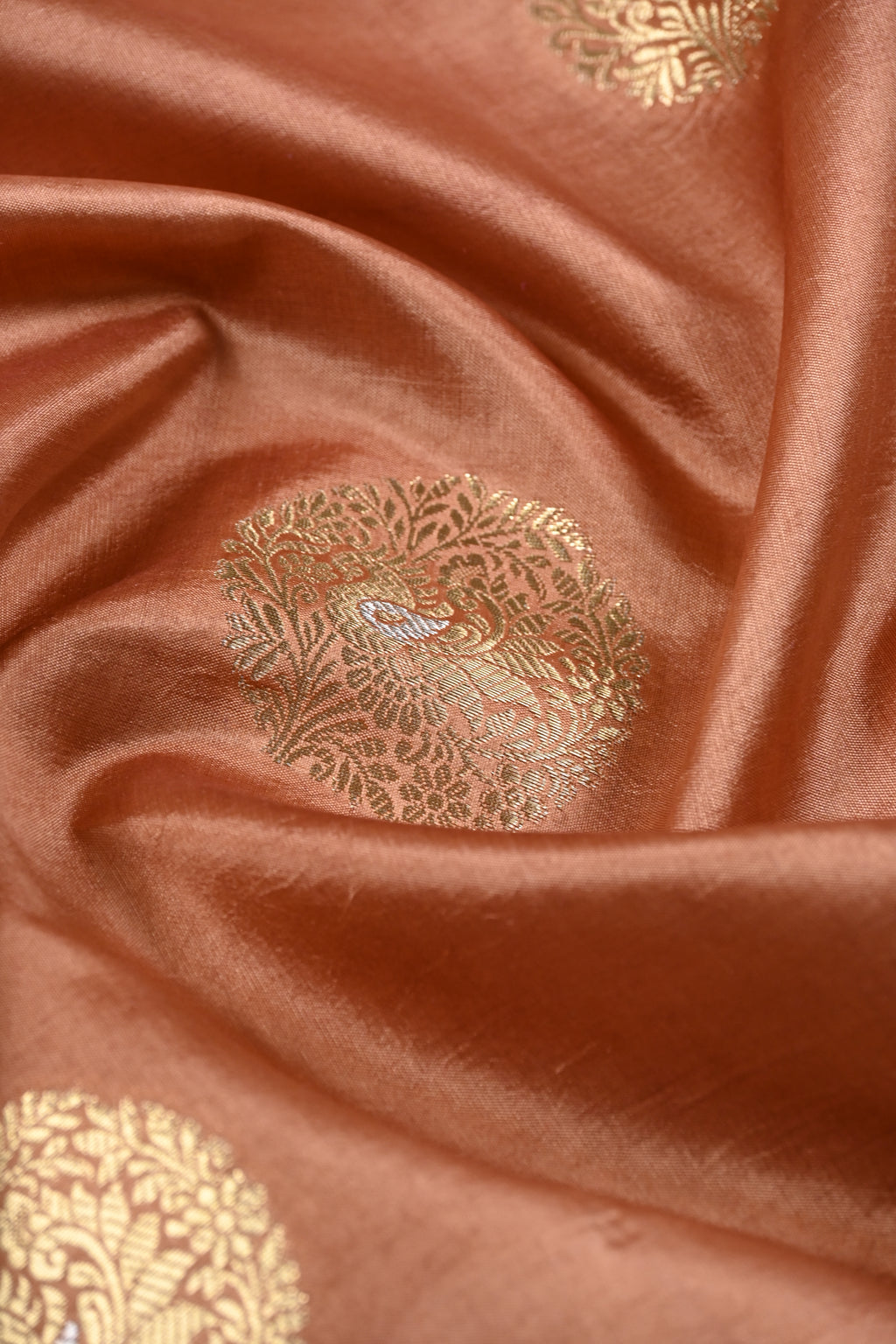 Dual Tone Pure Banarasi Katan Alfi Silk Saree