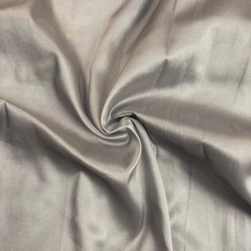 Grey Banarasi Softy Organza Silk Saree