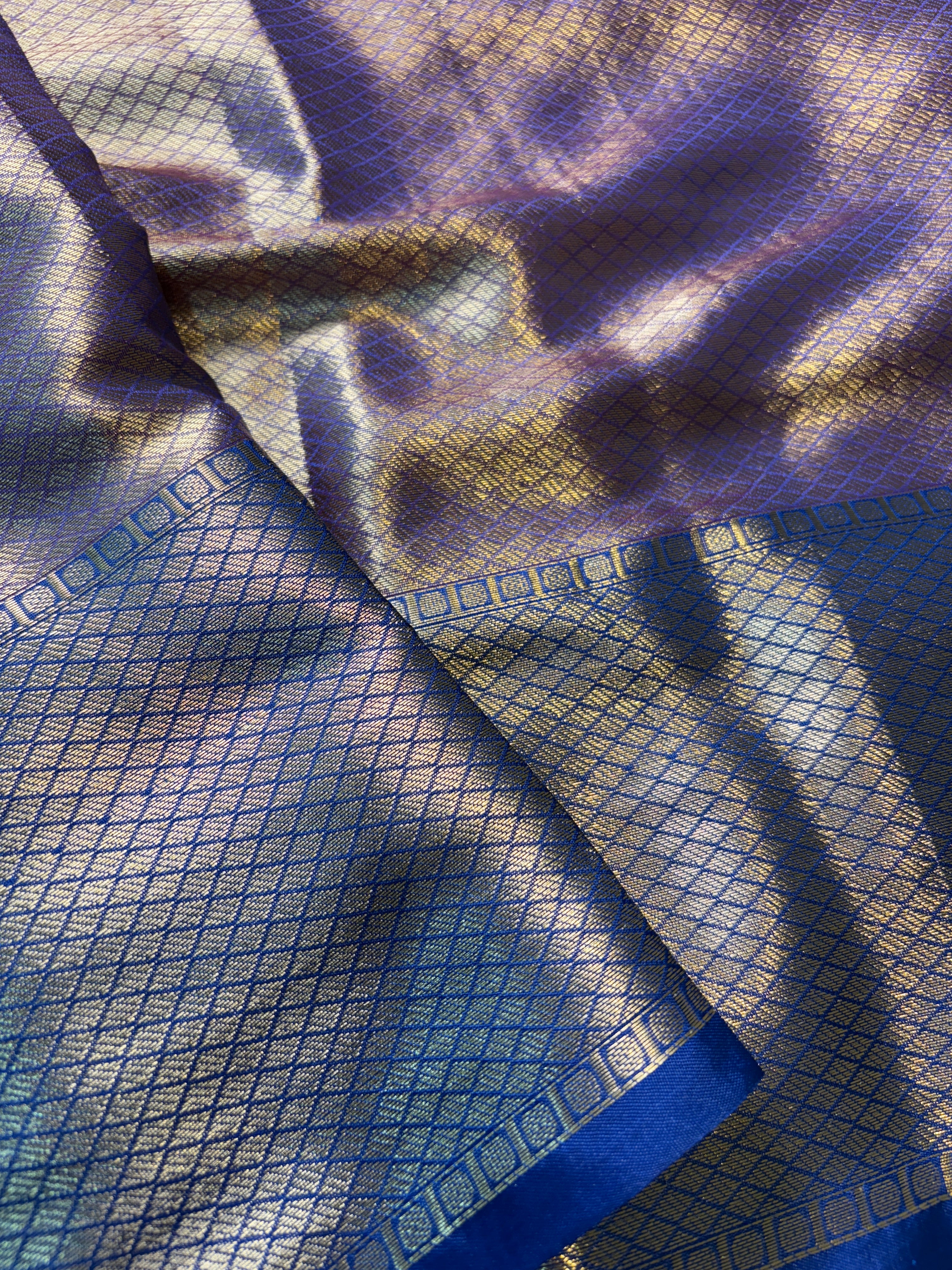 Contrast Banarasi Fancy Katan Brocade Saree