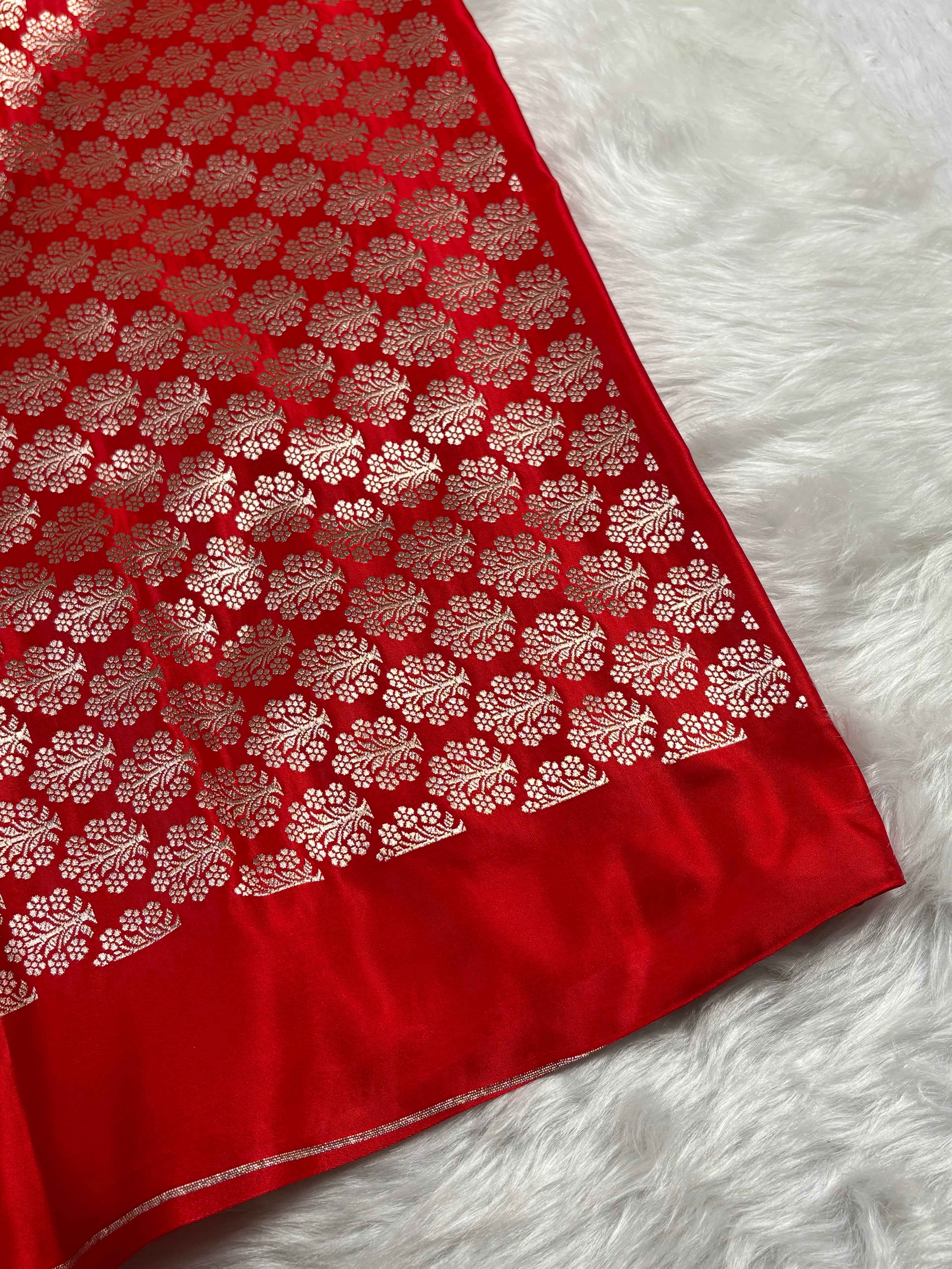 Mashru Katan Banaarasi Saree