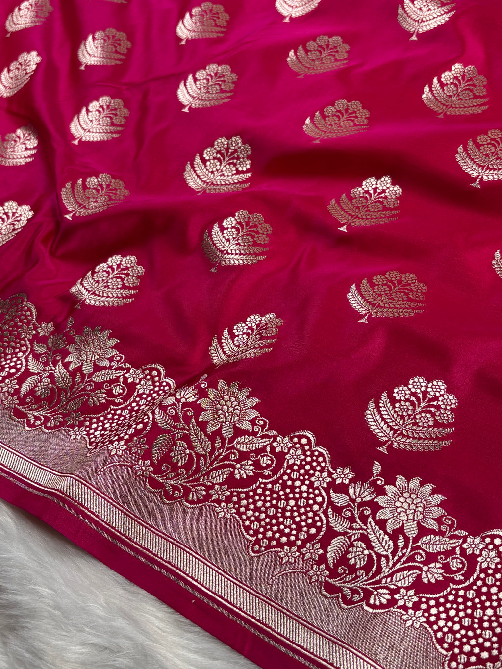 Mashru Katan Banarasi Saree