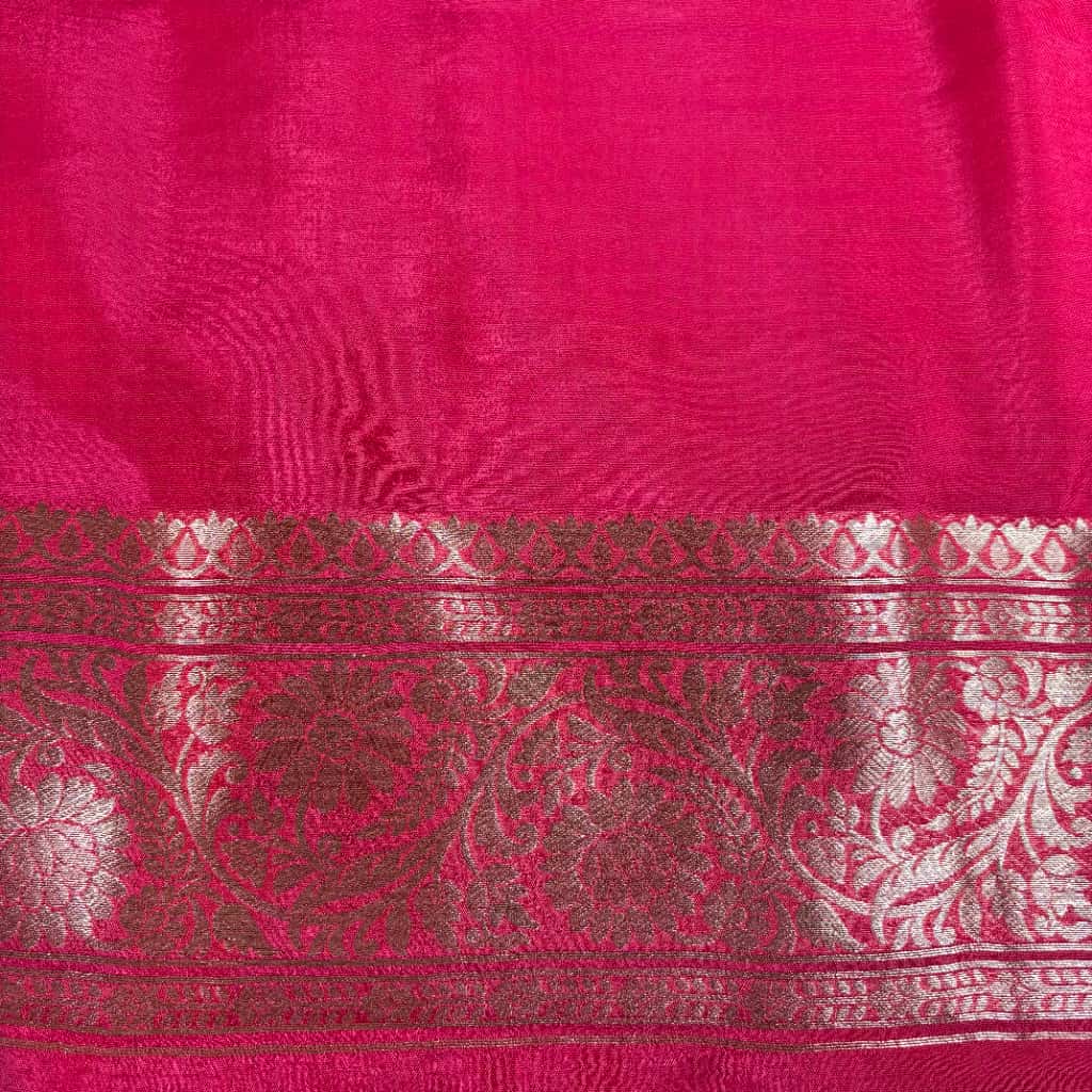 Royal Blue Banarasi Mango Silk Saree