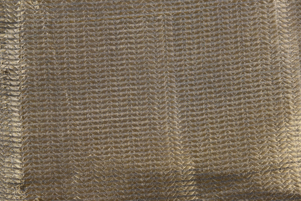 Molten Gold Pure Banarasi Molten Tissue Silk Saree