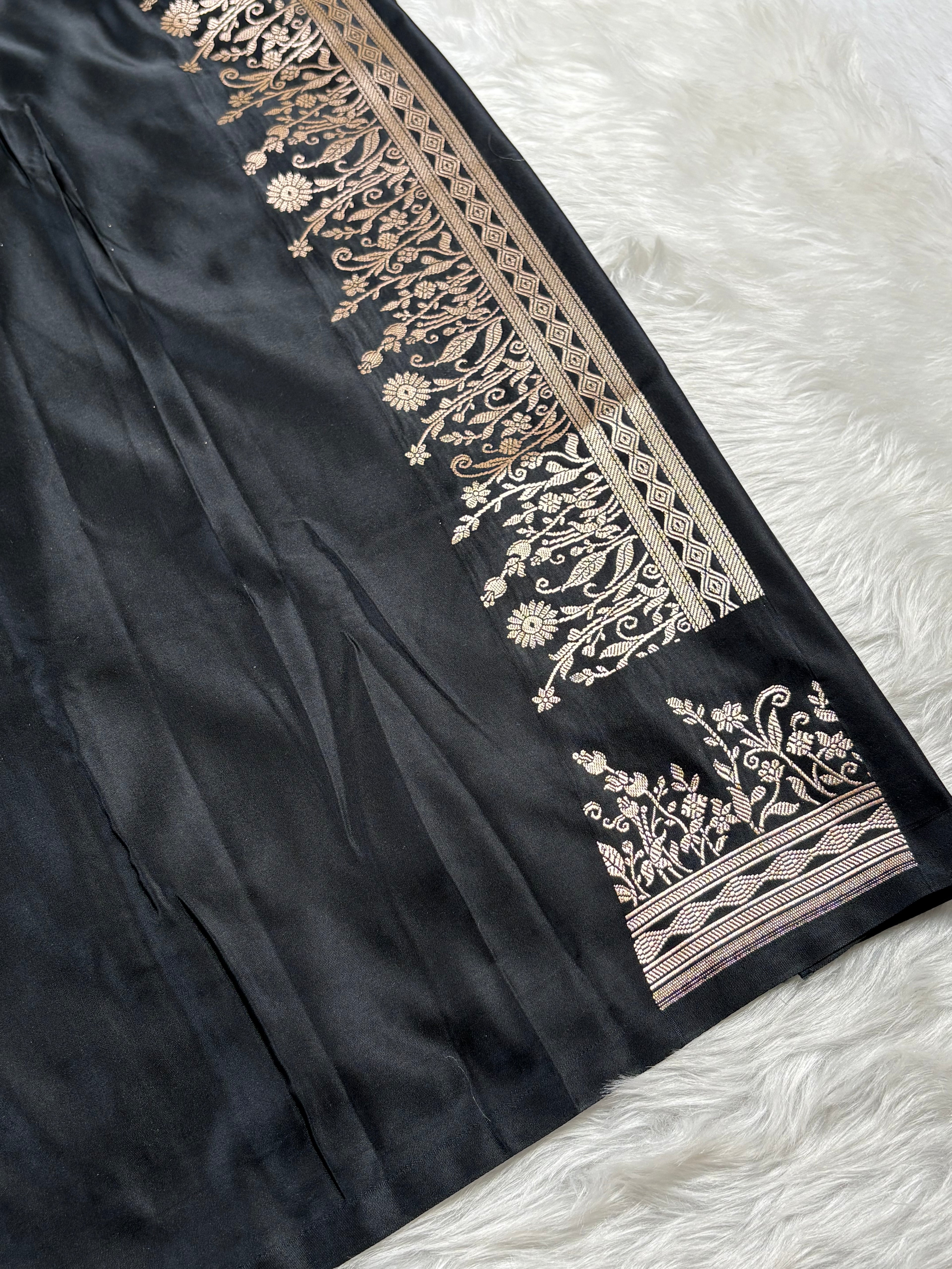 Mashru Katan Banarasi saree