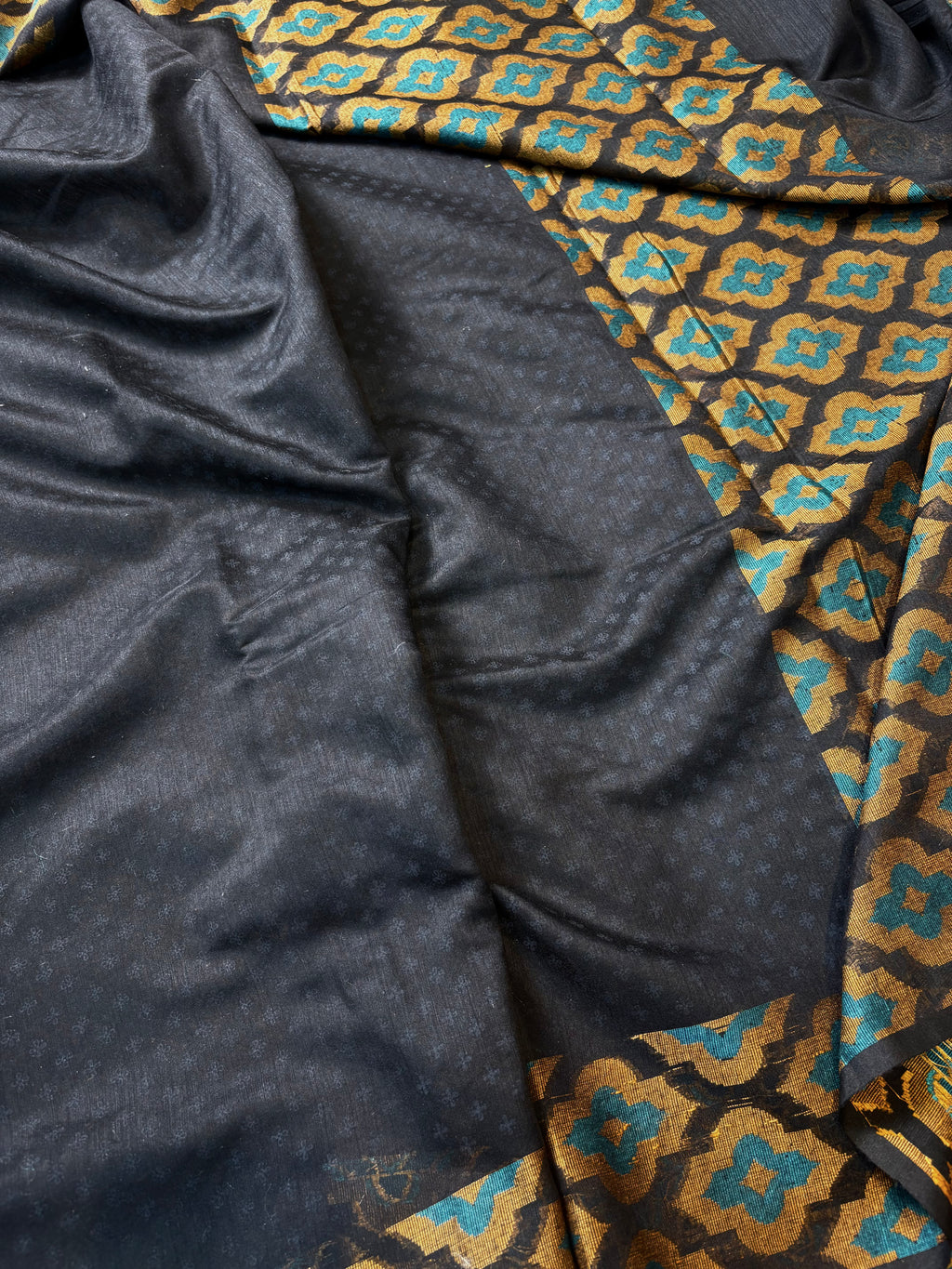 Black Banarasi Fancy Mesrise Saree