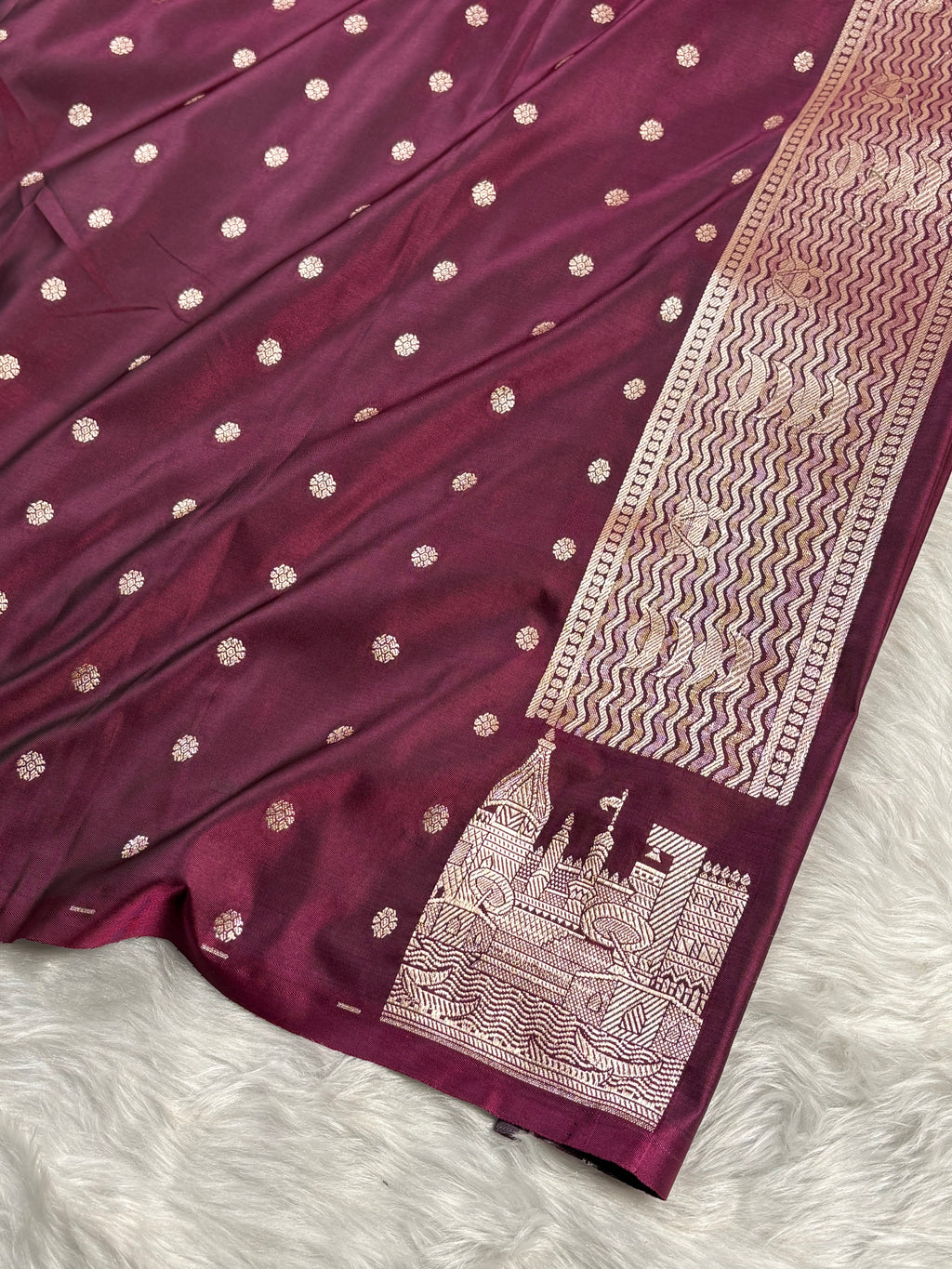 Mashru Katan Banarasi Saree
