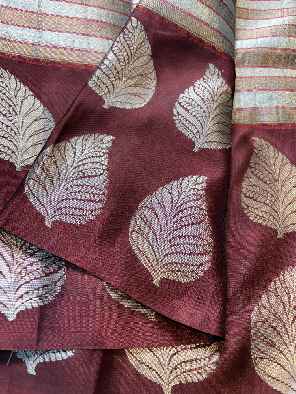Contrast Banarasi Fancy Tissue Saree
