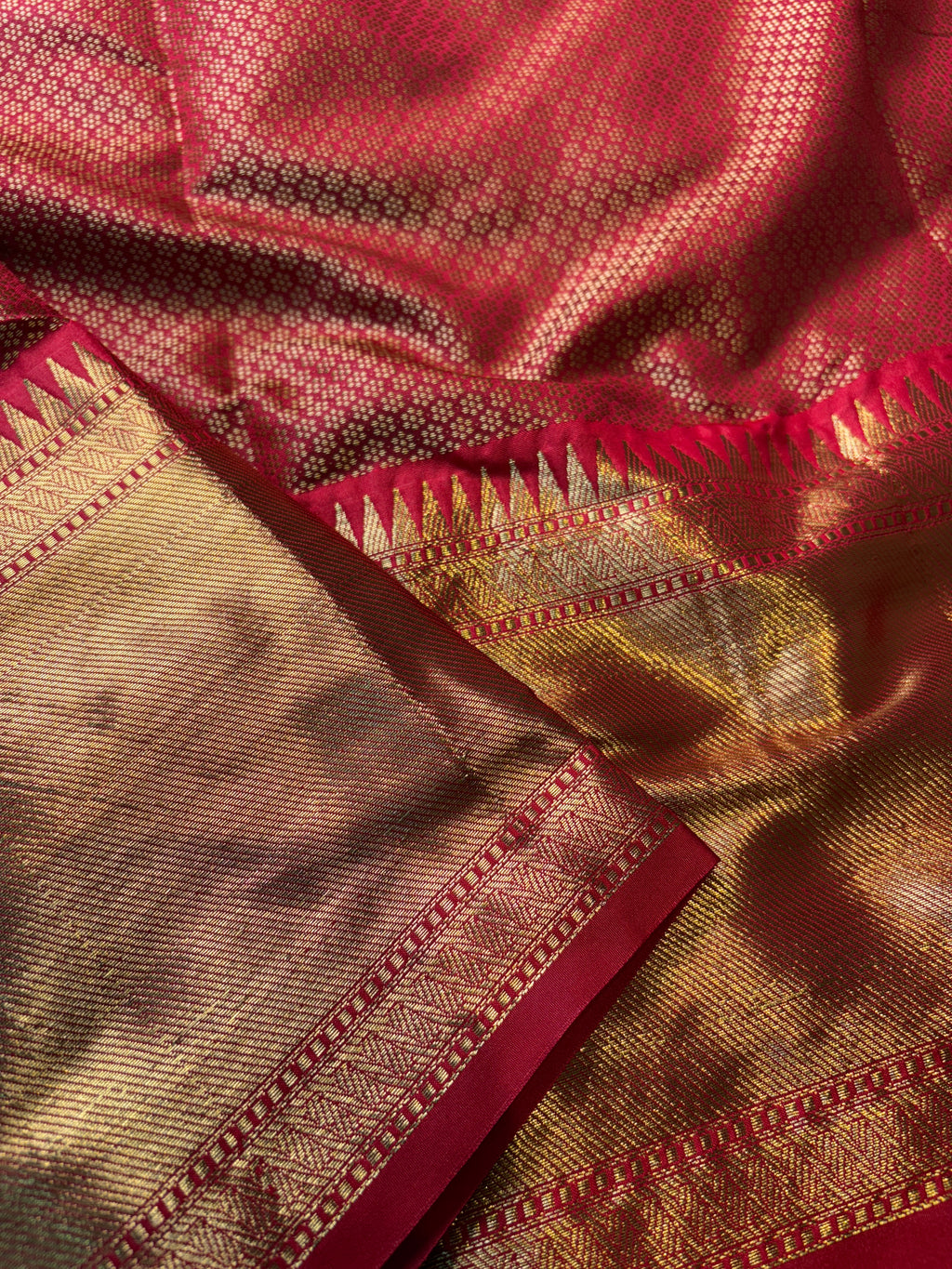 Green Banarasi Katan Tanchui Meena Saree