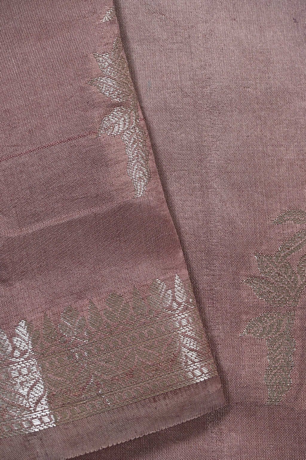 Dual Tone Pure Banarasi Katan Silk Saree