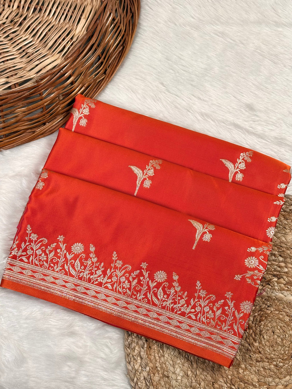 Mashru Katan Banarasi Saree