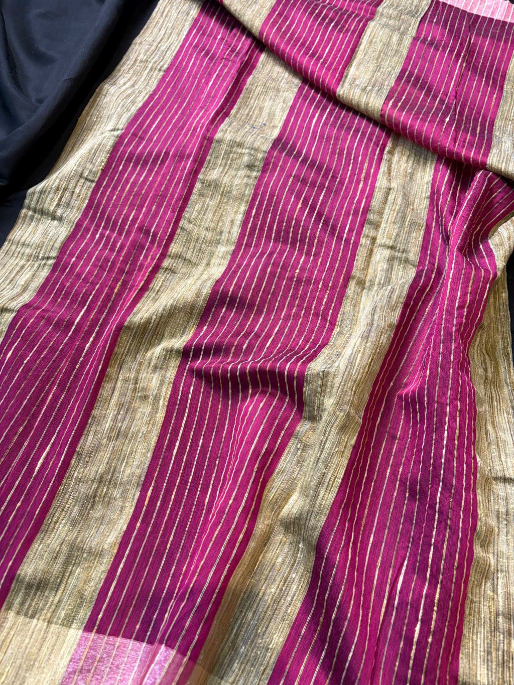 Black Banarasi Fancy Mesrise Saree